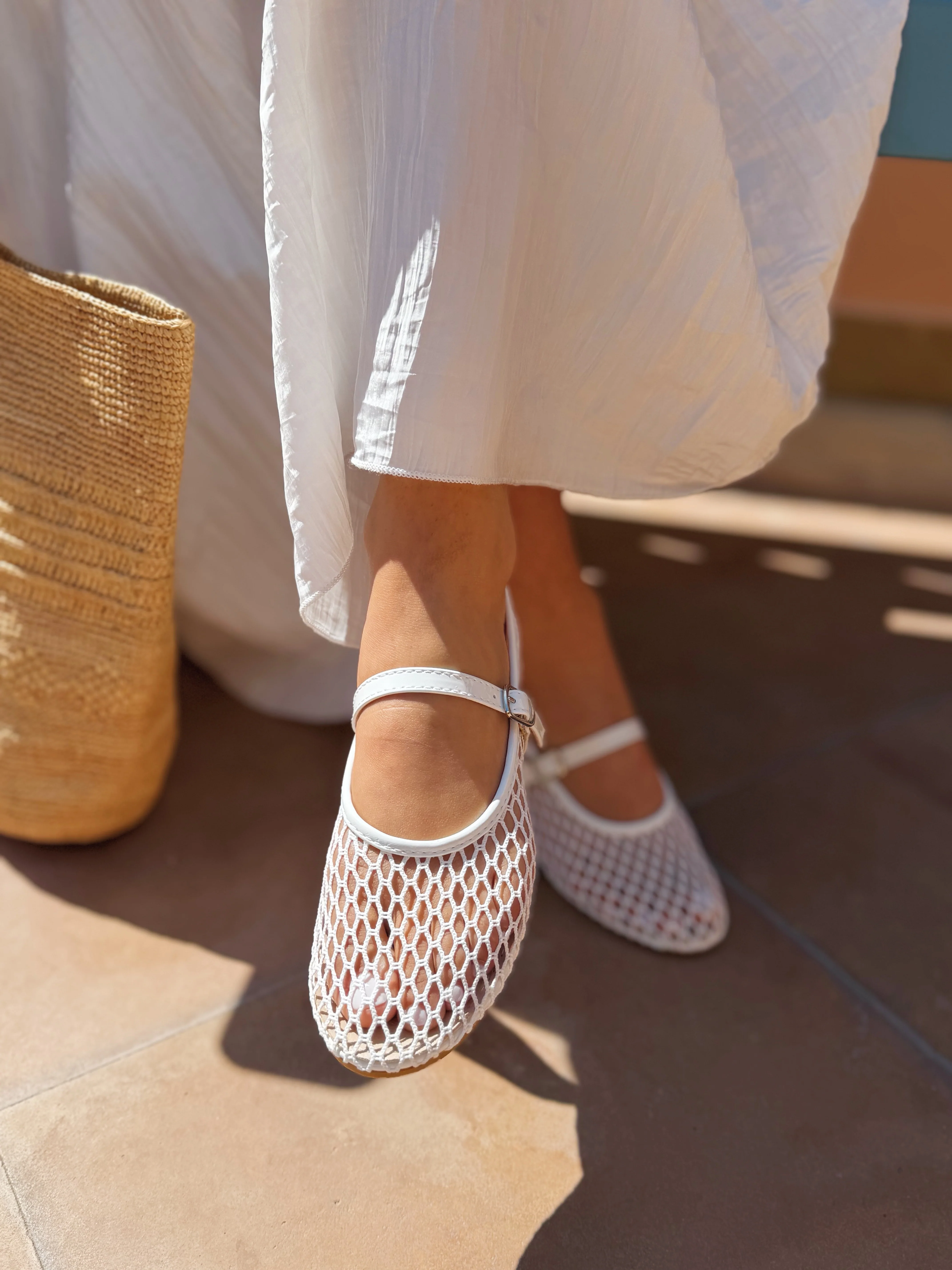 Ballerines IRIS blanc - Image 3