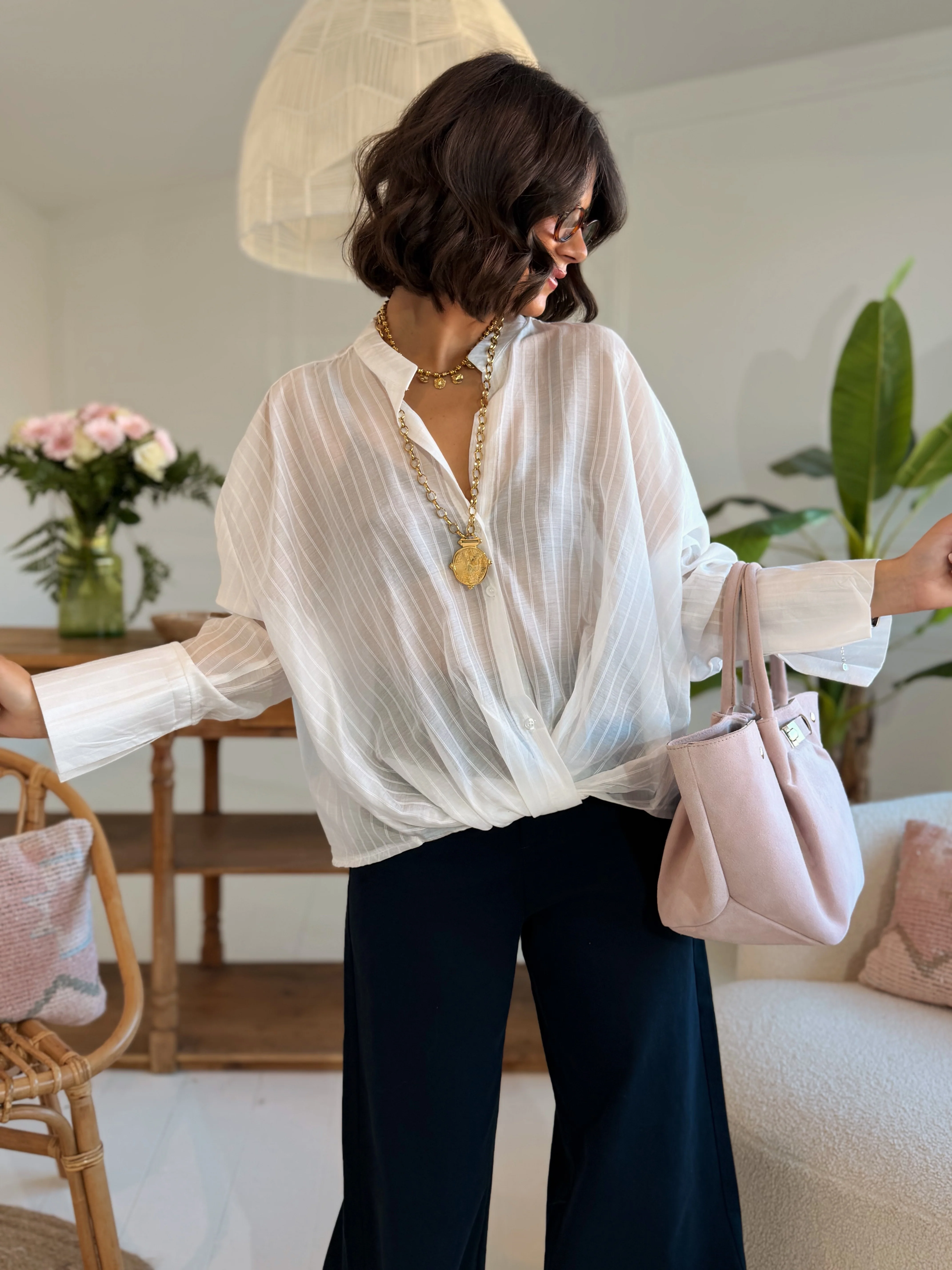 Blouse ALMA blanc - Image 2