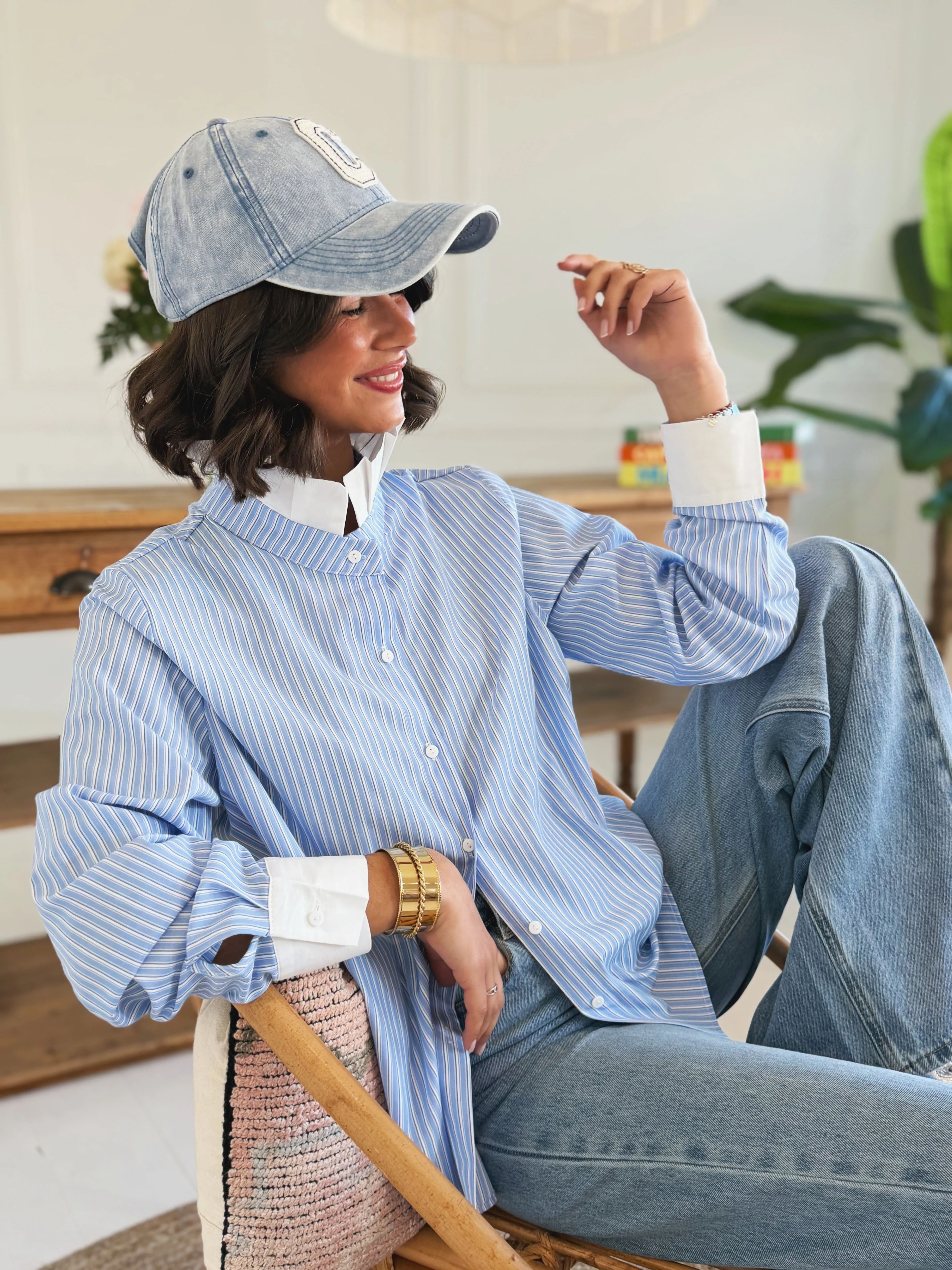 Casquette C denim - Image 2