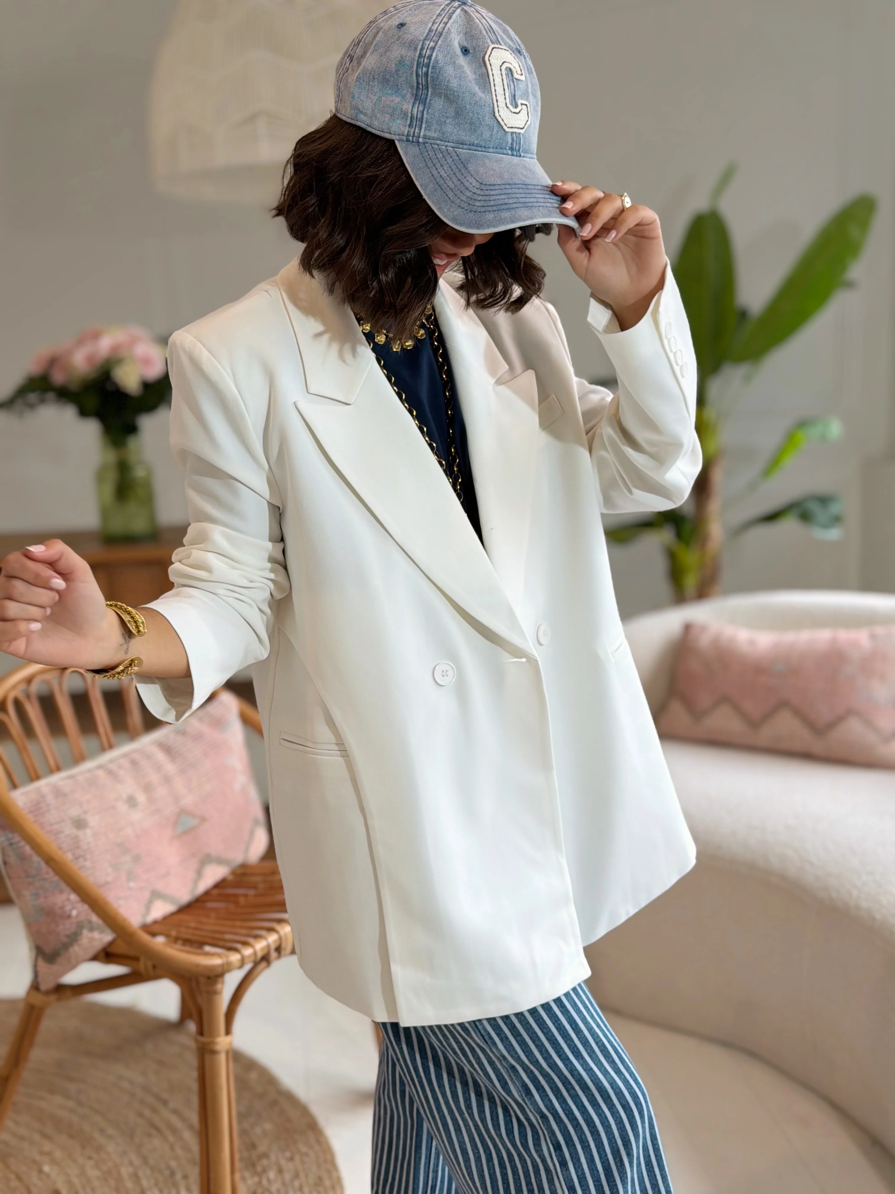 Casquette C denim - Image 3