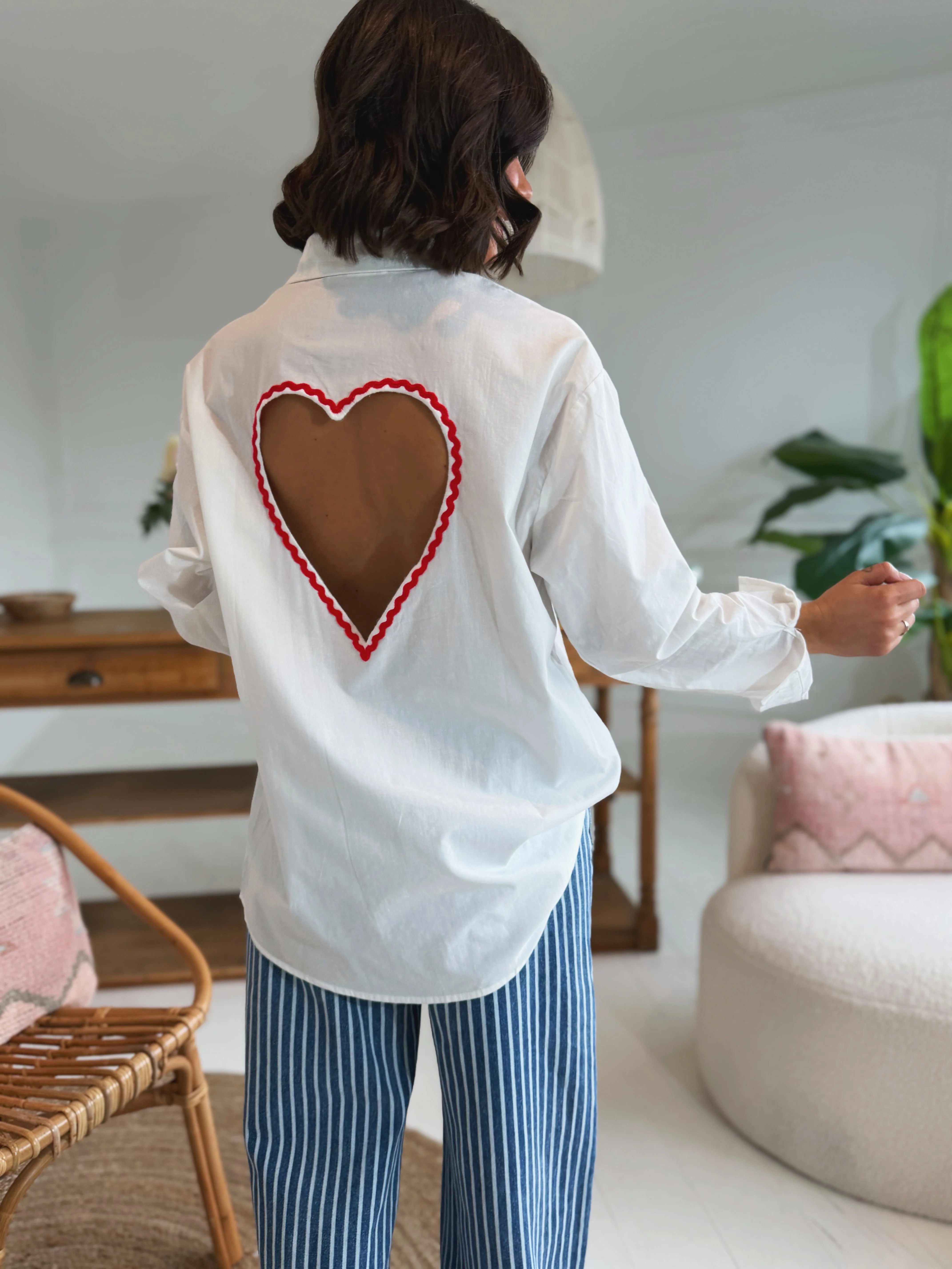 Chemise AMOUR blanc - Image 2