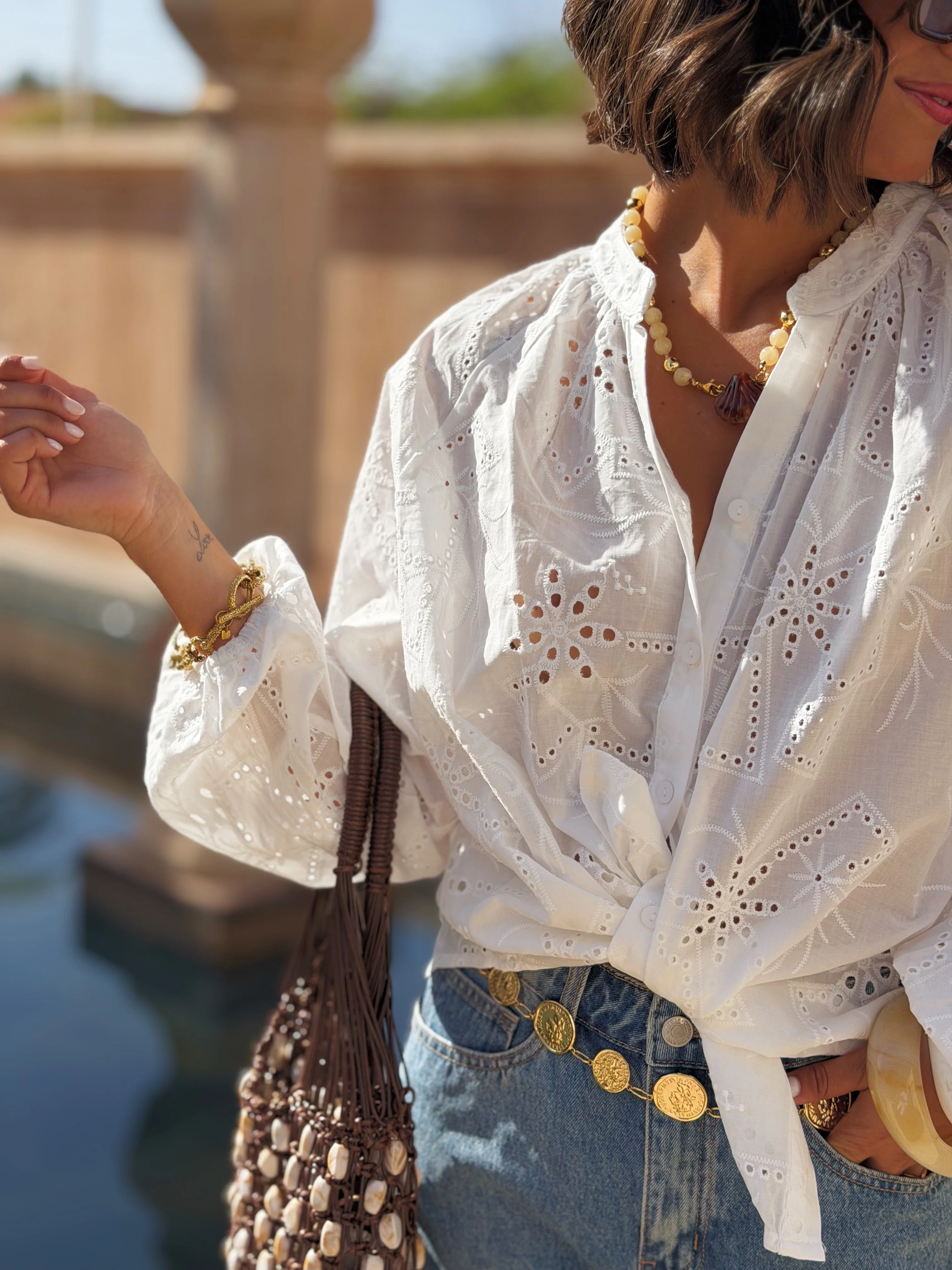 Blouse BRODERIE ANGLAISE - Image 3