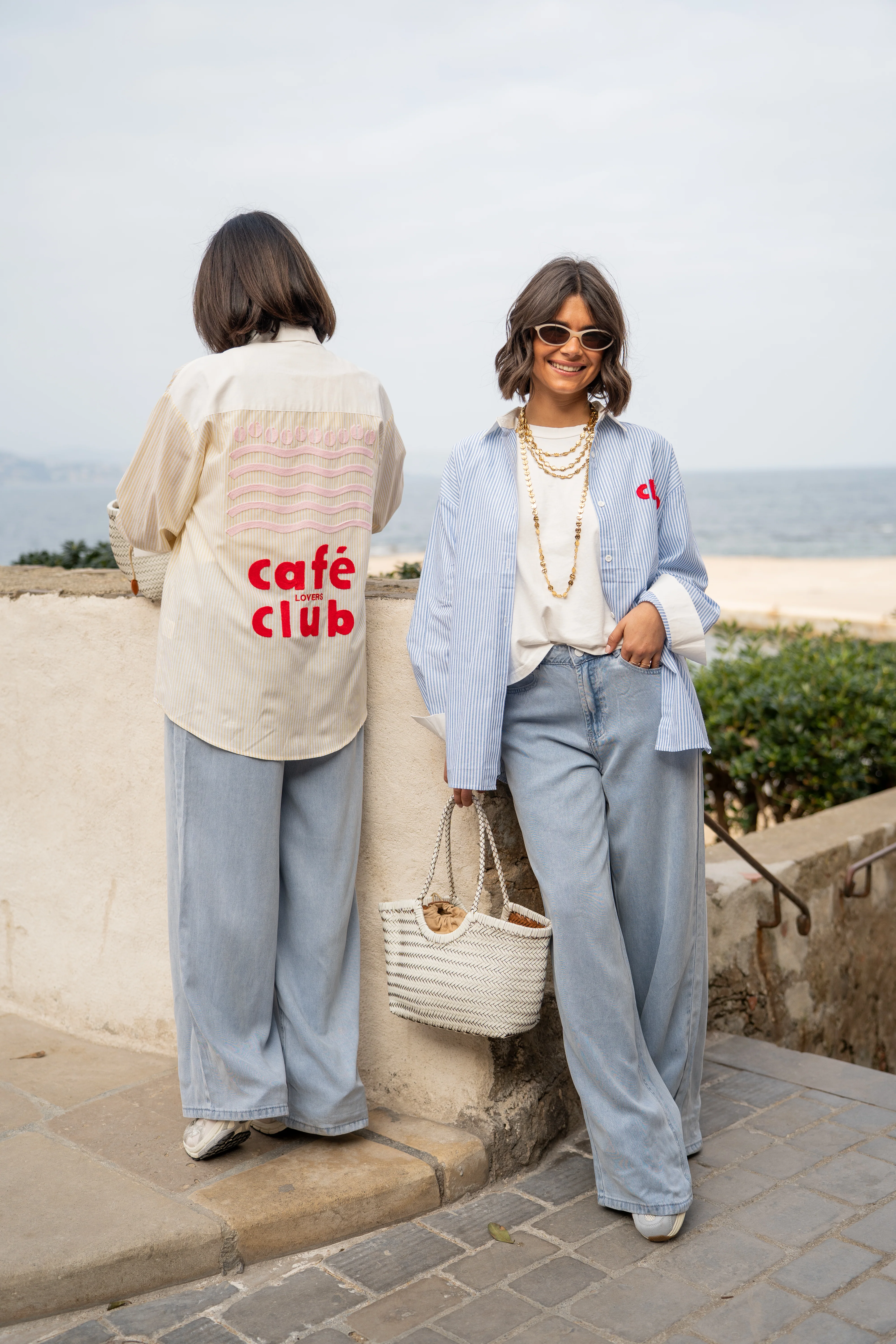 Chemise CAFÉ CLUB jaune - Image 5