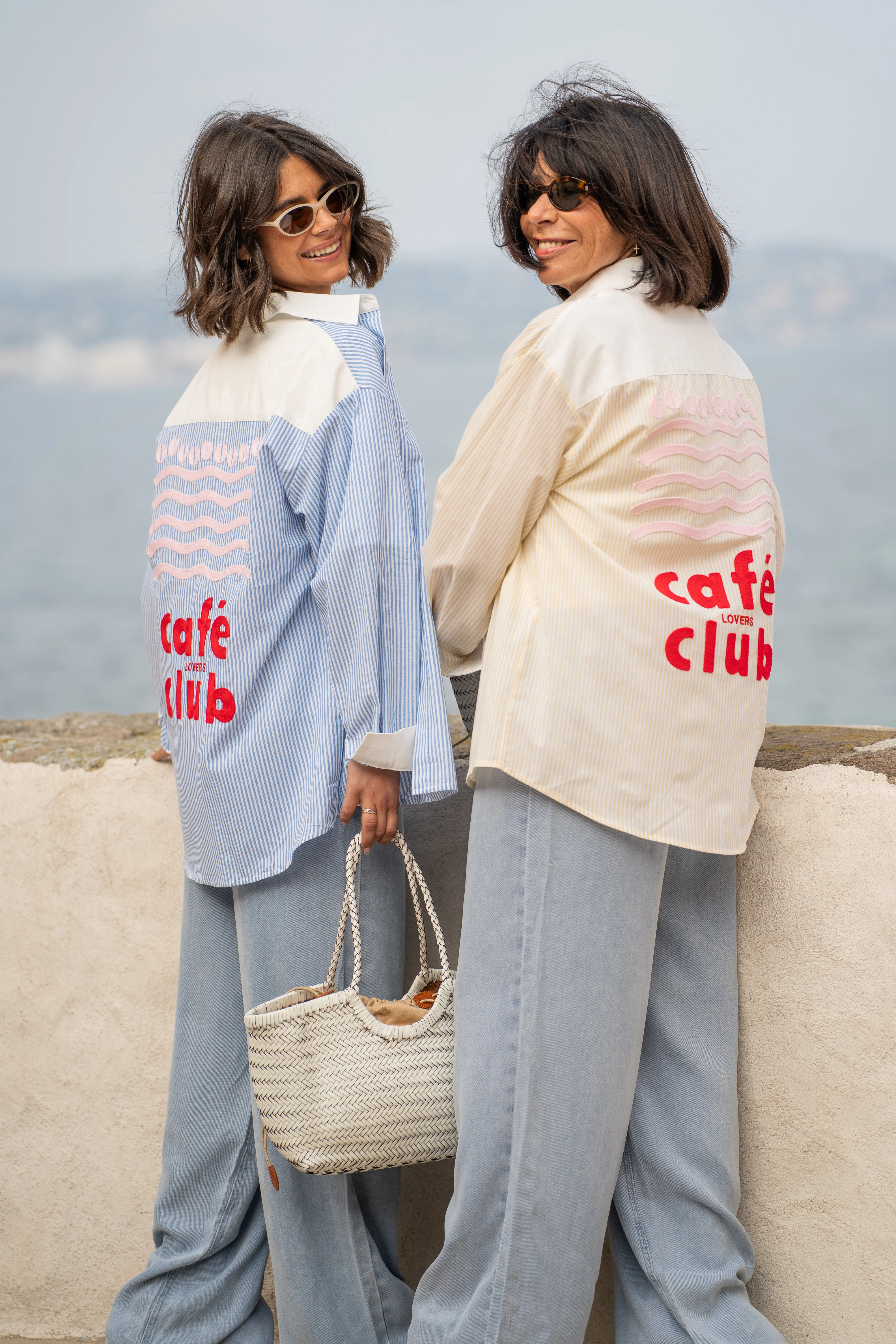 Chemise CAFÉ CLUB jaune - Image 7
