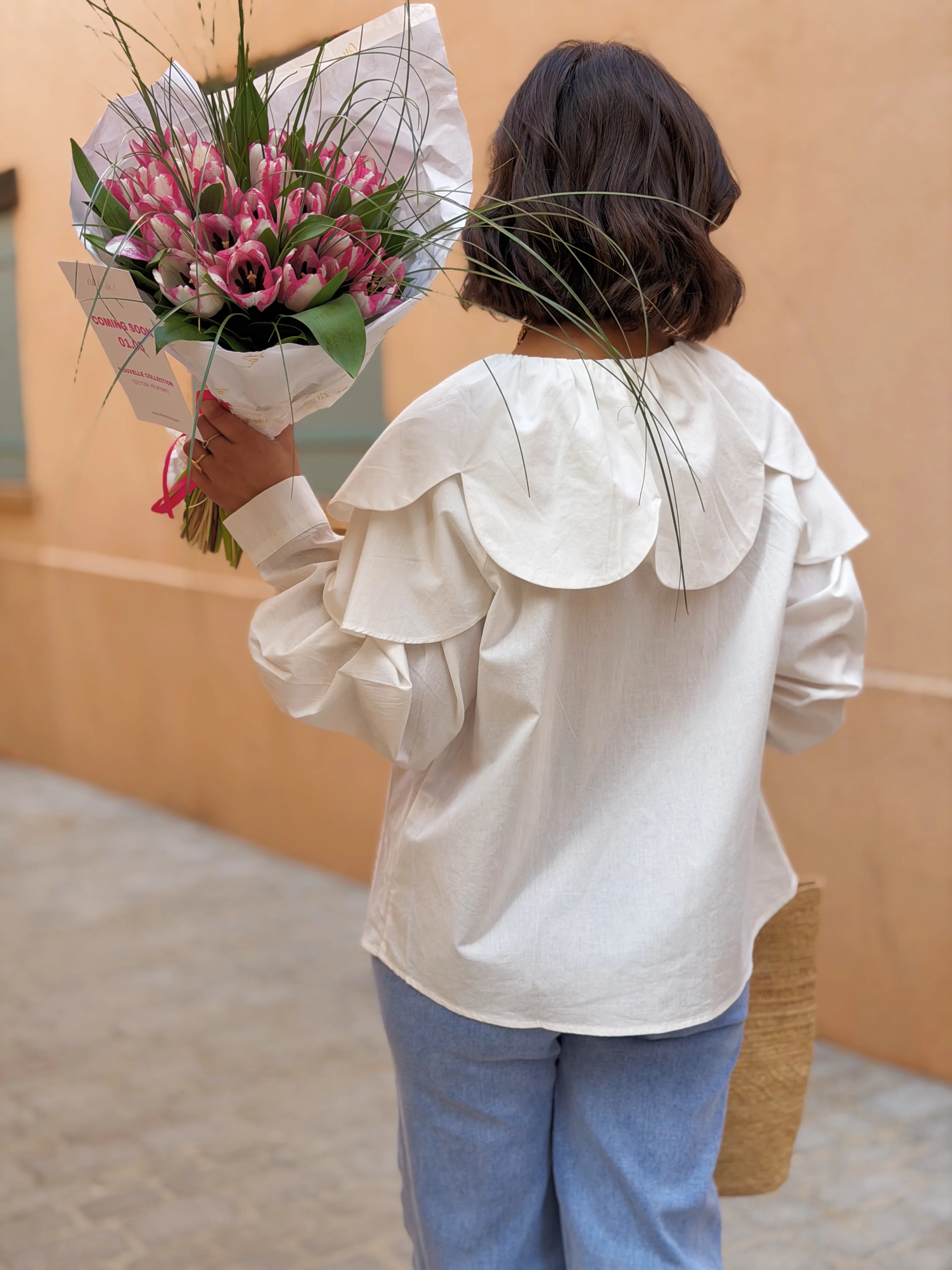 Chemise col fleur - Image 2