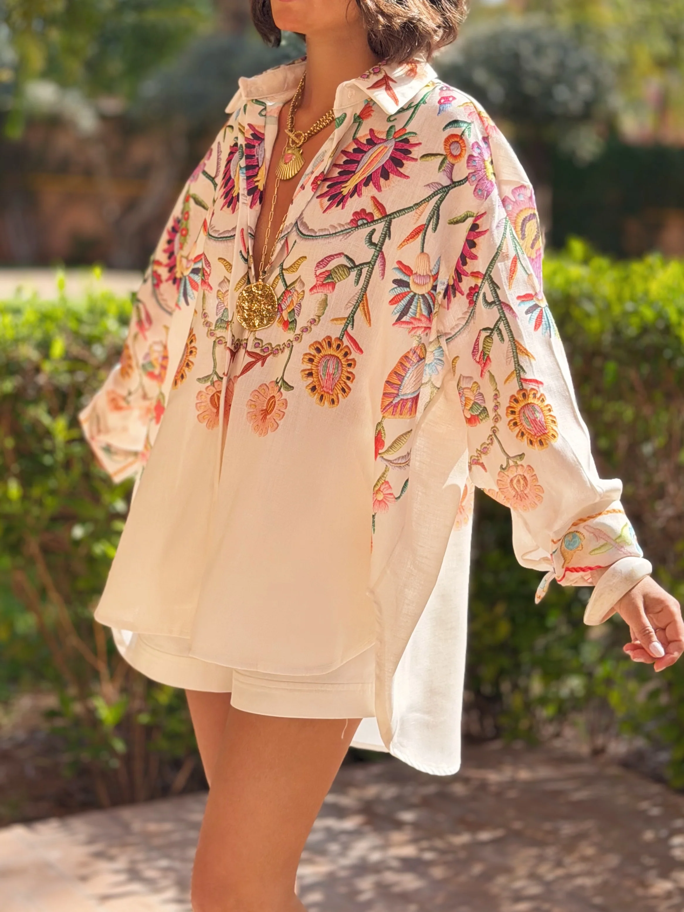 Chemise FLOWER - Image 2