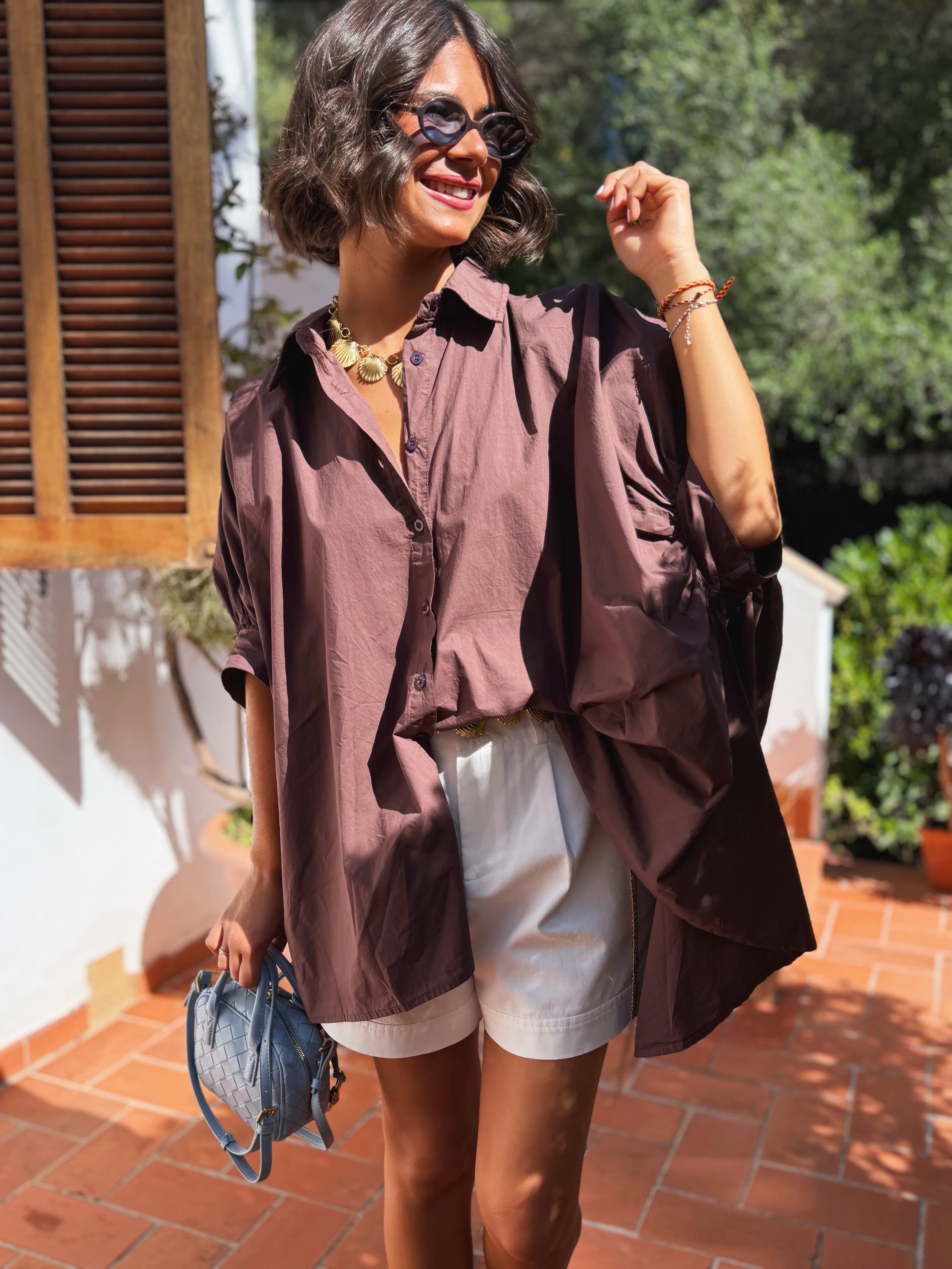 Chemise POPPY chocolat