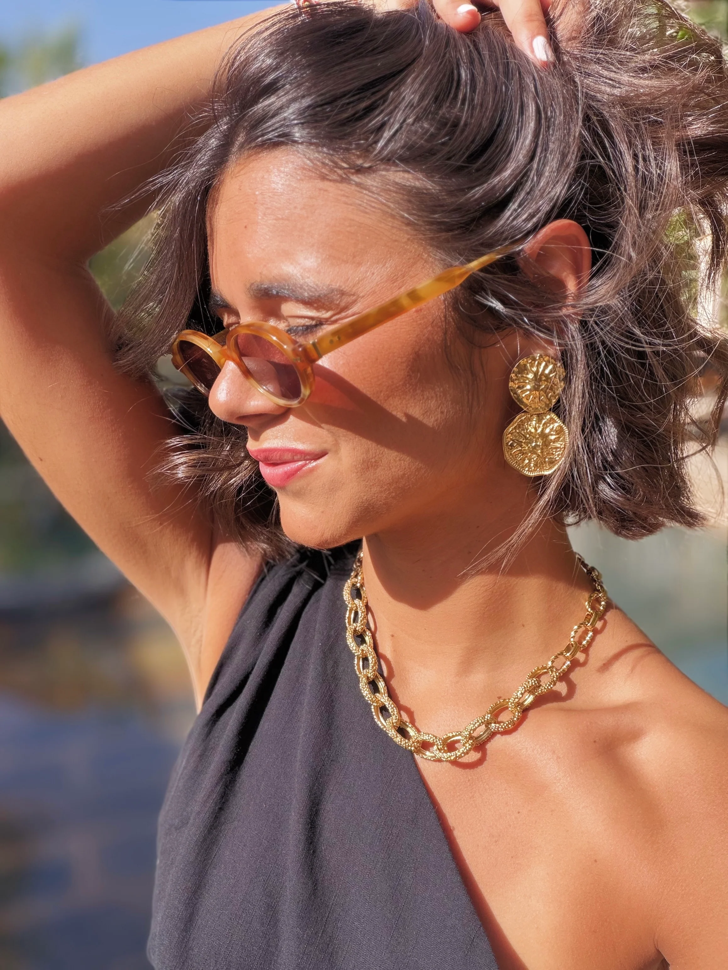 Collier CHAINE martelé - Image 2