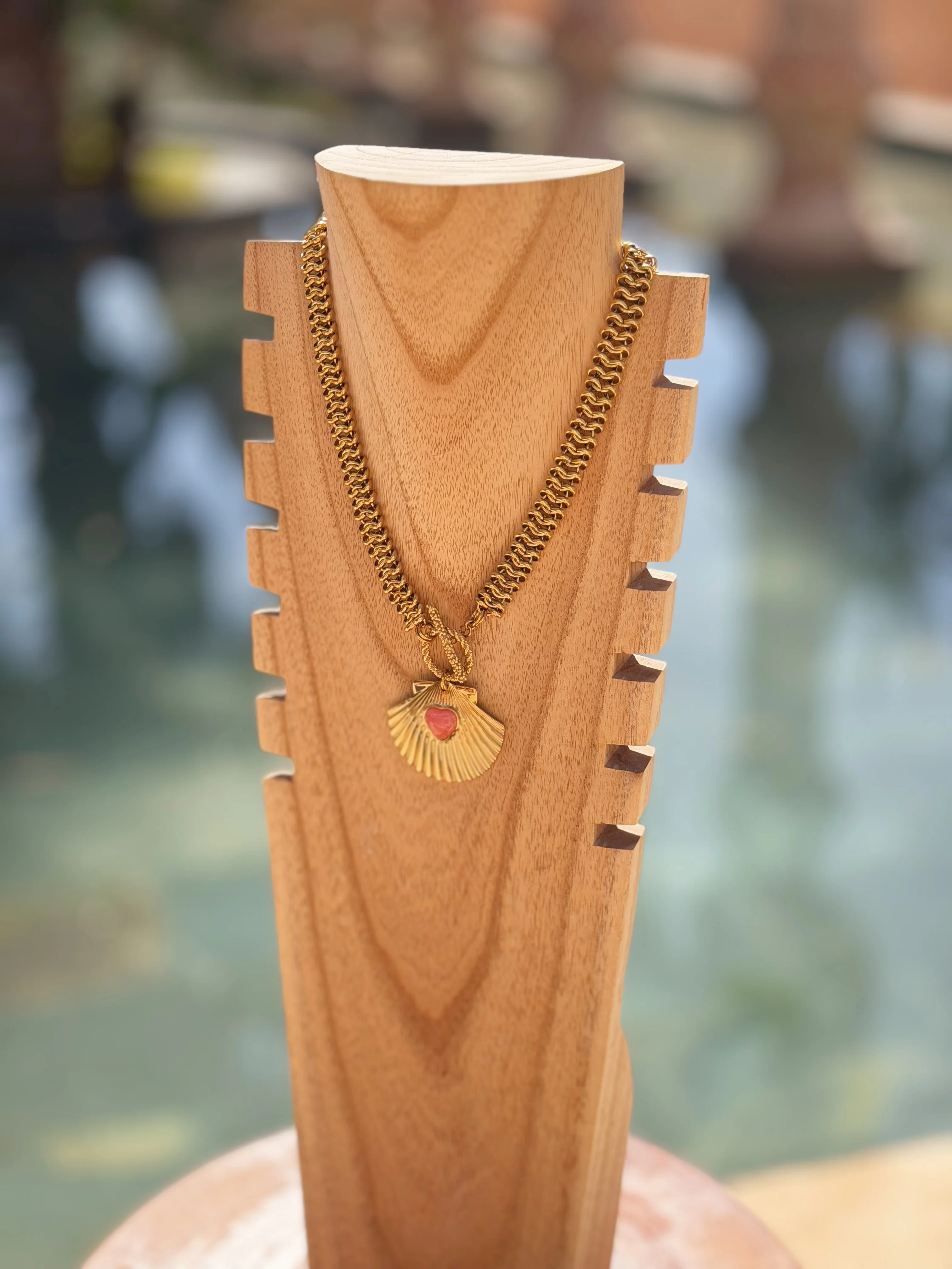 Collier COQUILLAGE CORAIL - Image 2