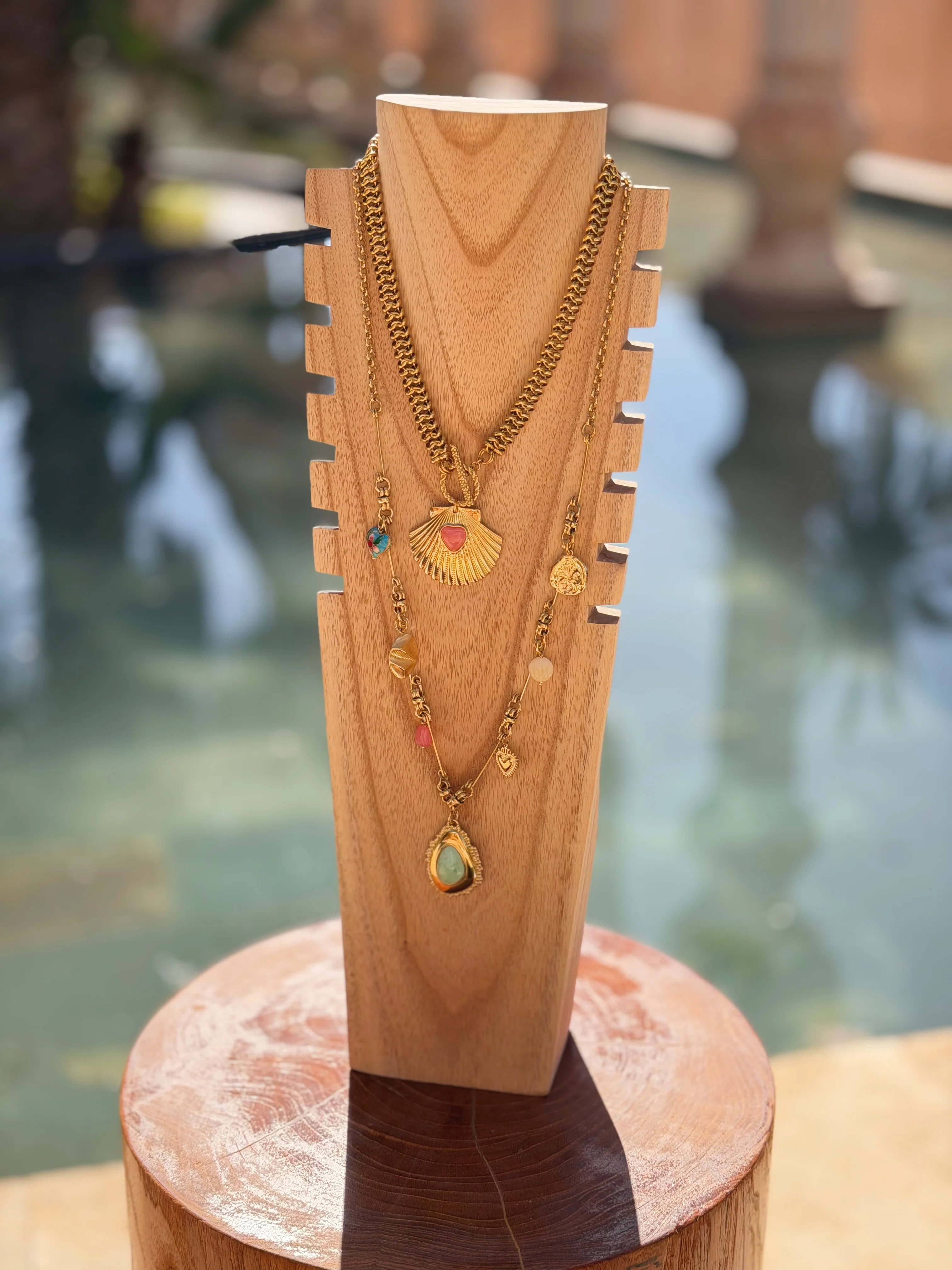 Collier COQUILLAGE CORAIL - Image 3
