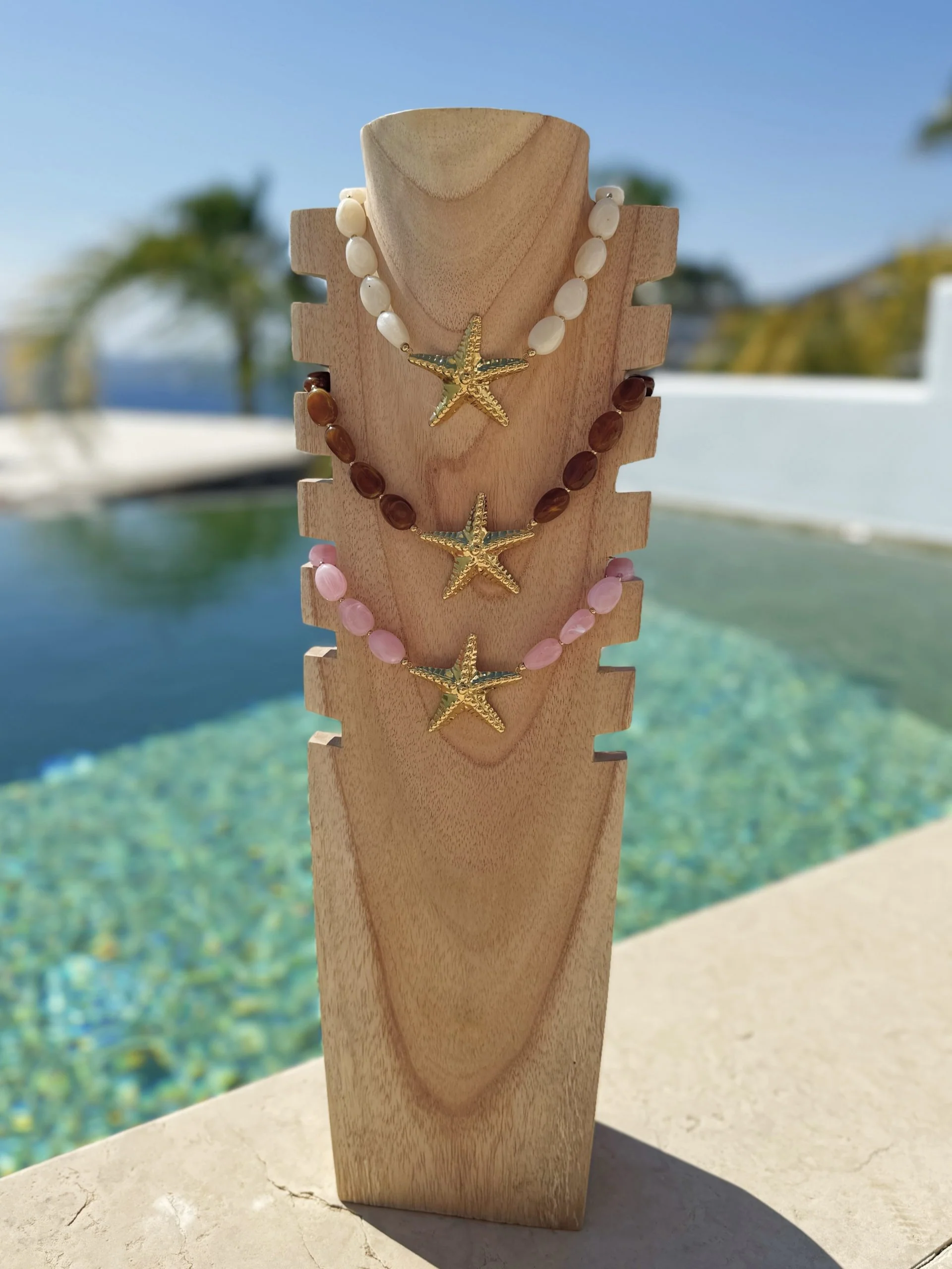 Collier rose STARFISH - Image 3
