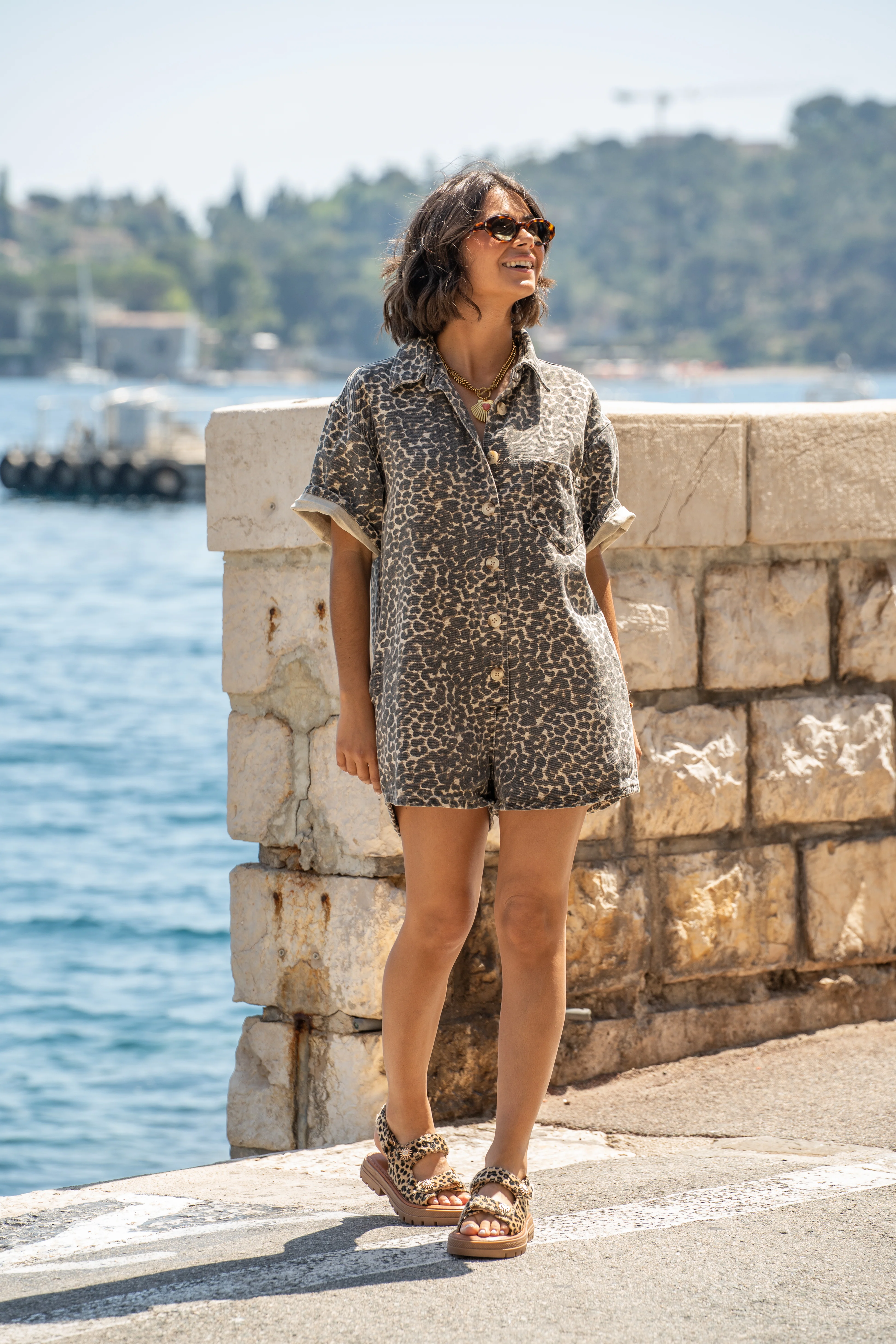 Combi-short OHLALA léopard - Image 3