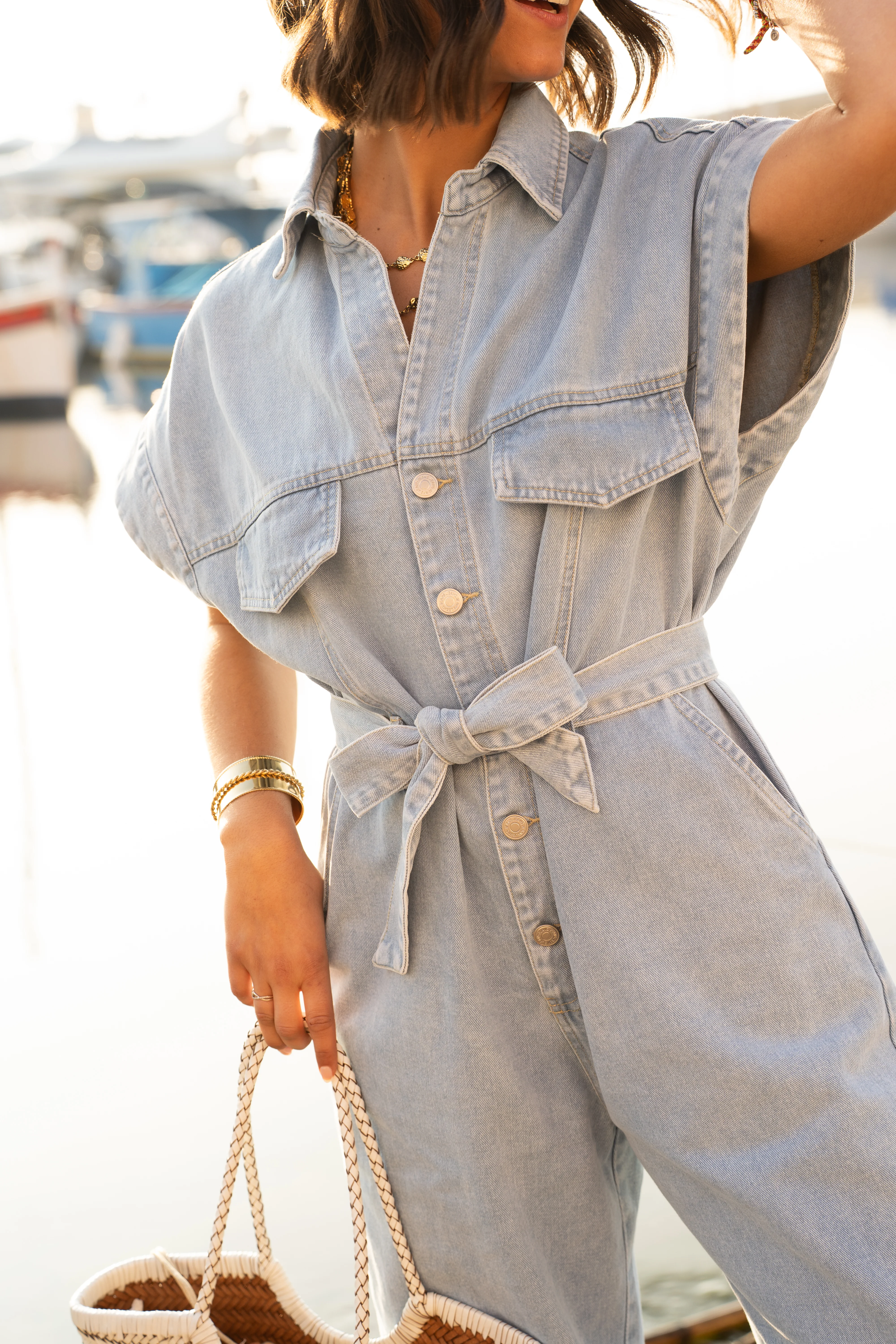 Combinaison DENIM bleu - Image 8