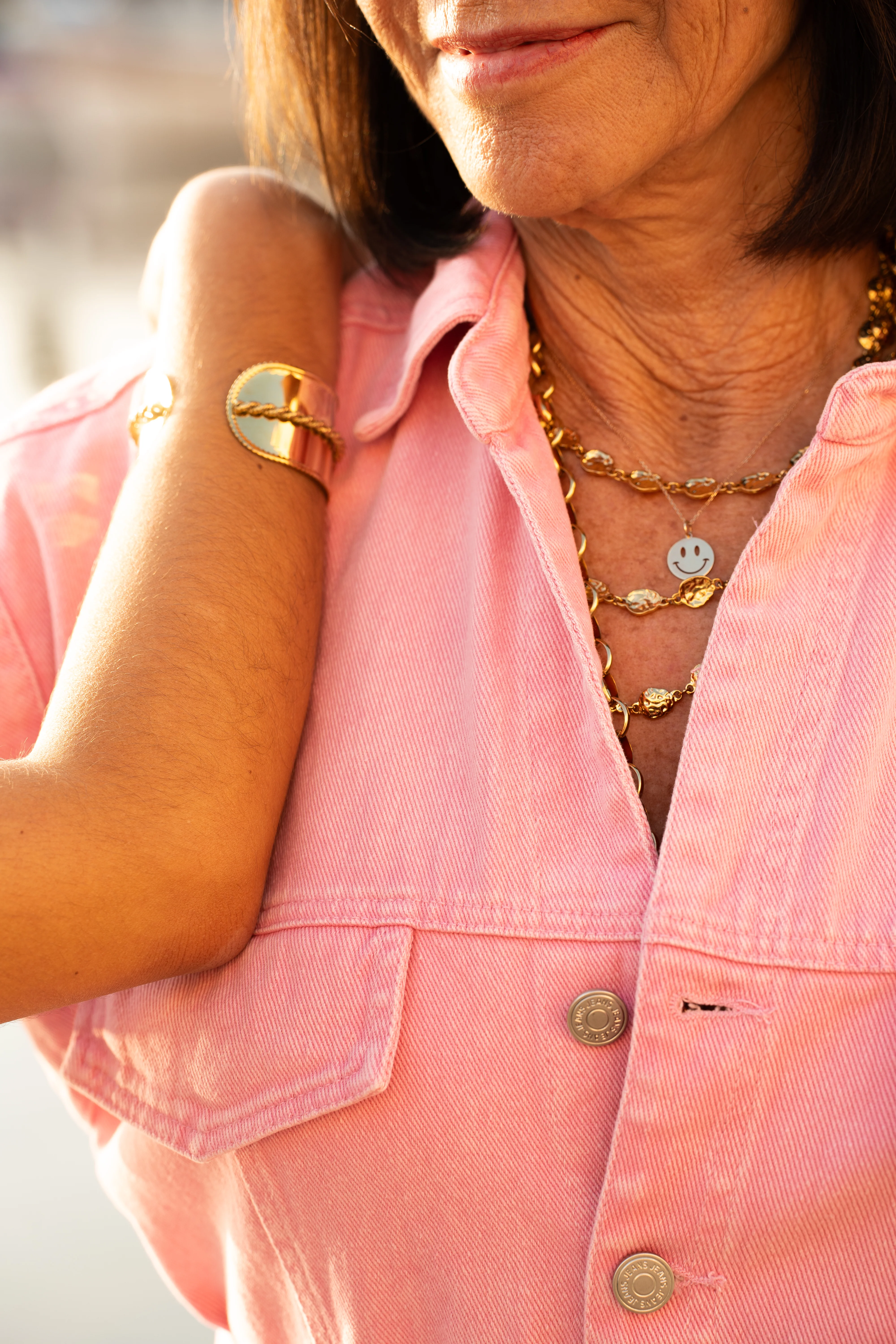 Combinaison DENIM rose - Image 5