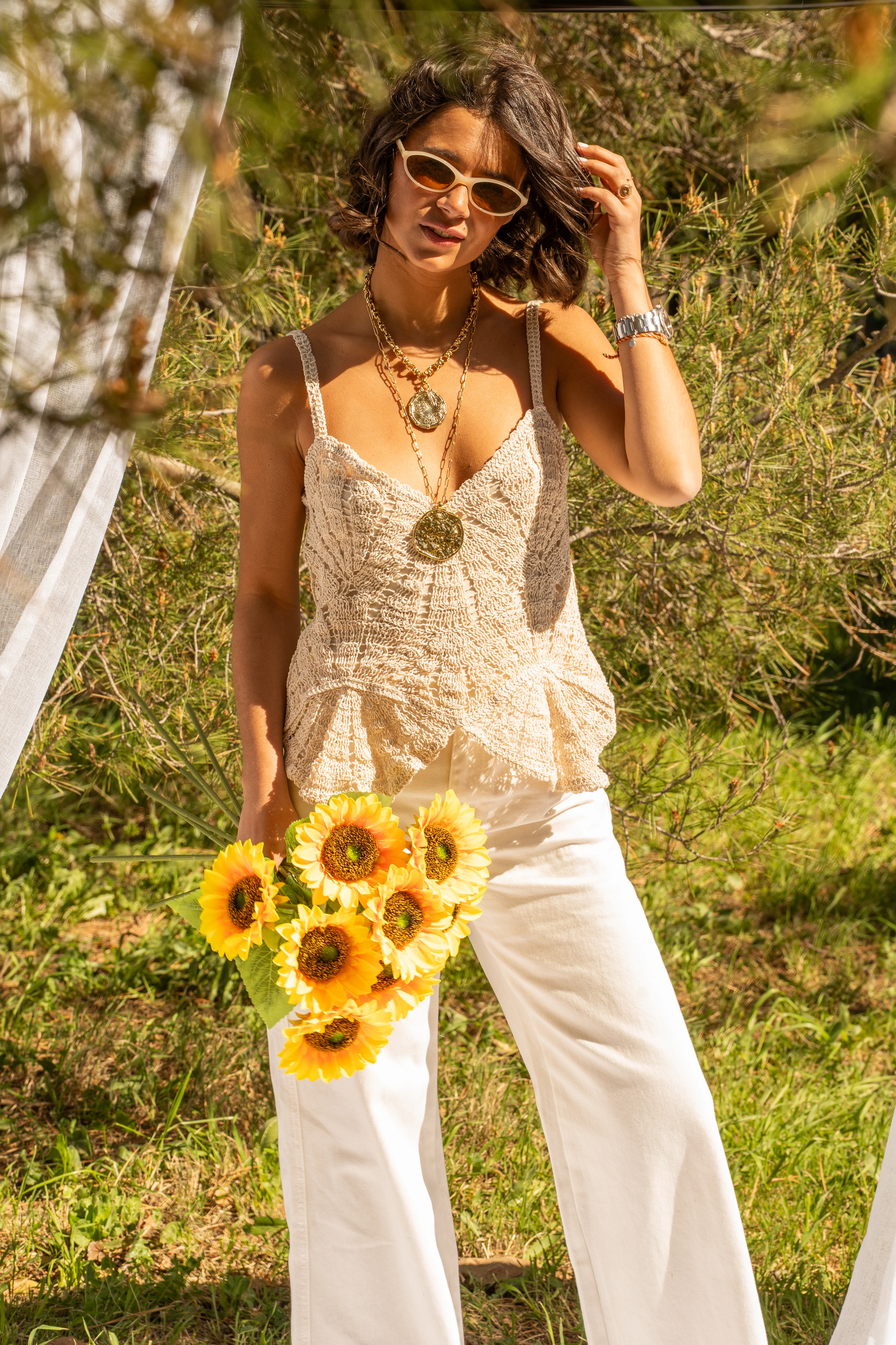 Top en crochet