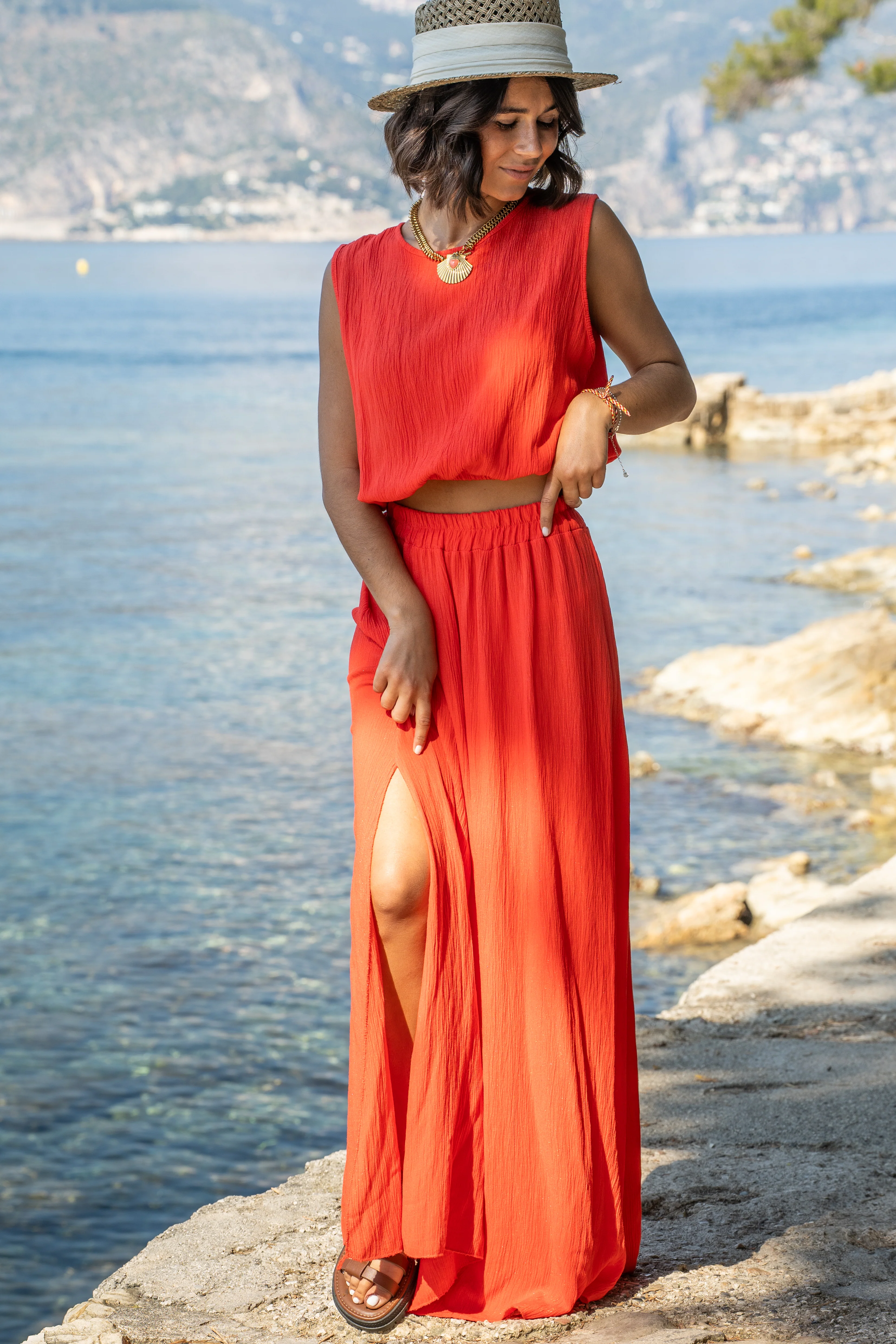 Ensemble CALIFORNIA orange (pré-commande) - Image 2