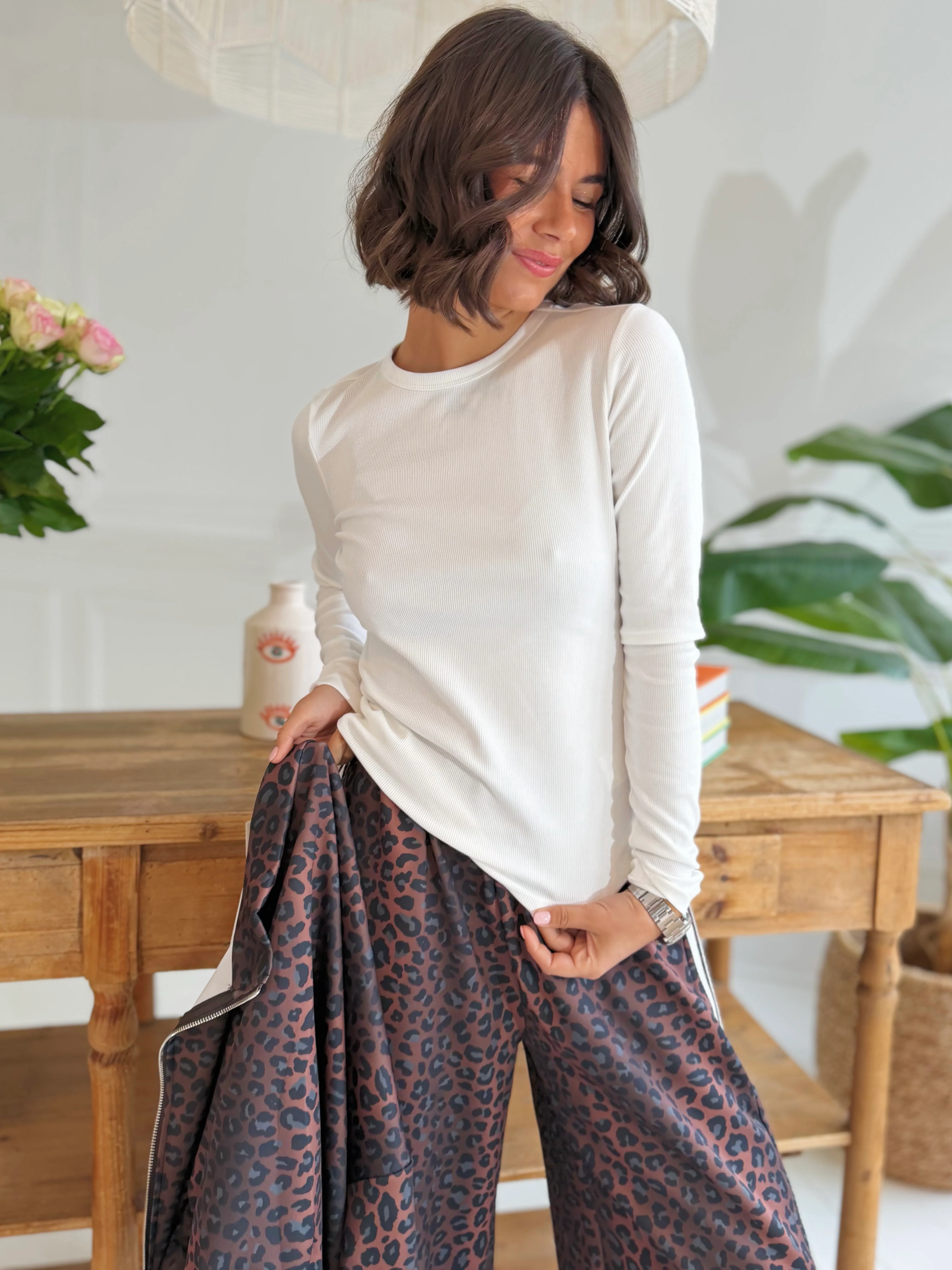 Ensemble LÉOPARD blanc - Image 3