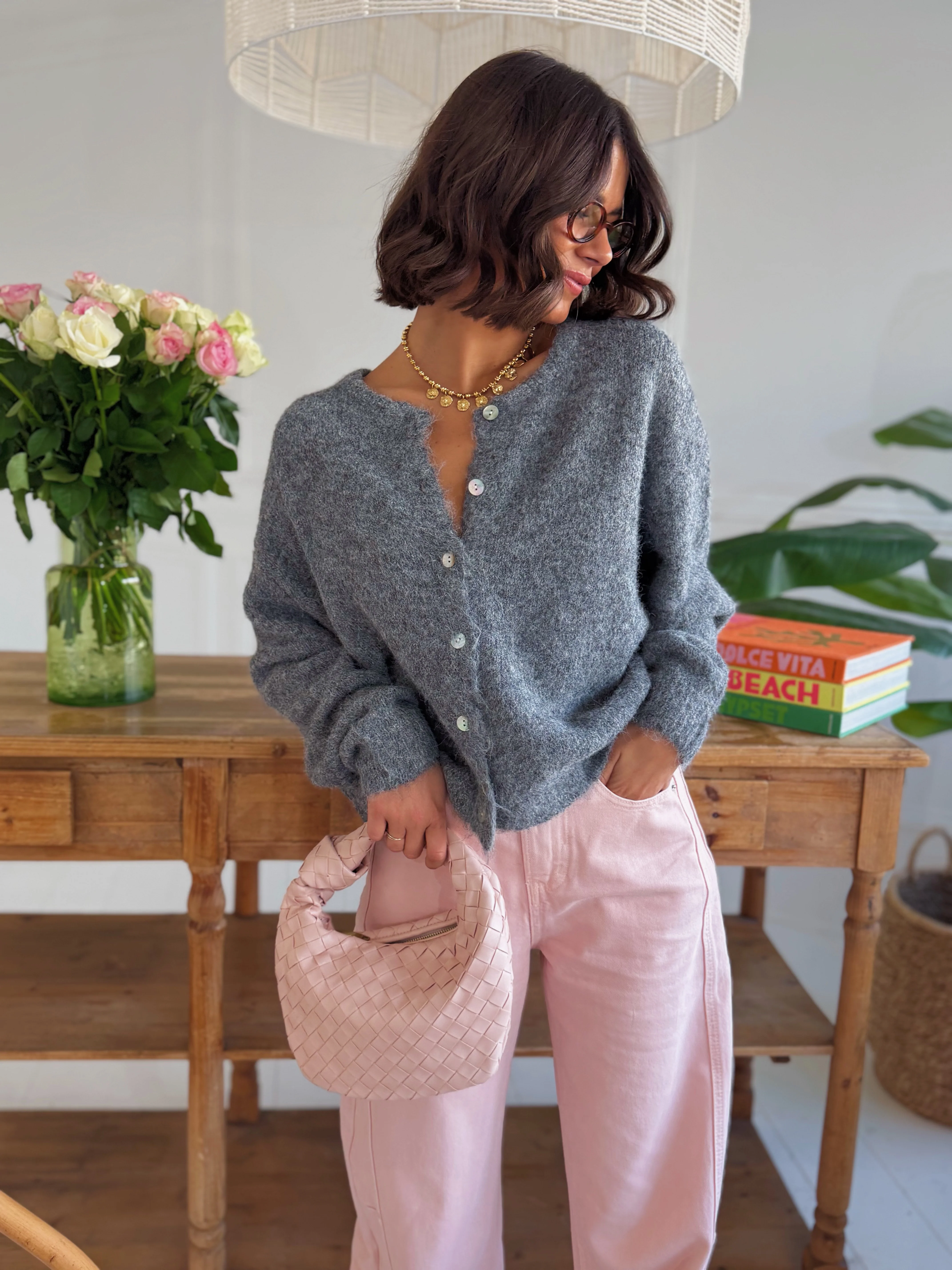 Gilet BROOKE gris