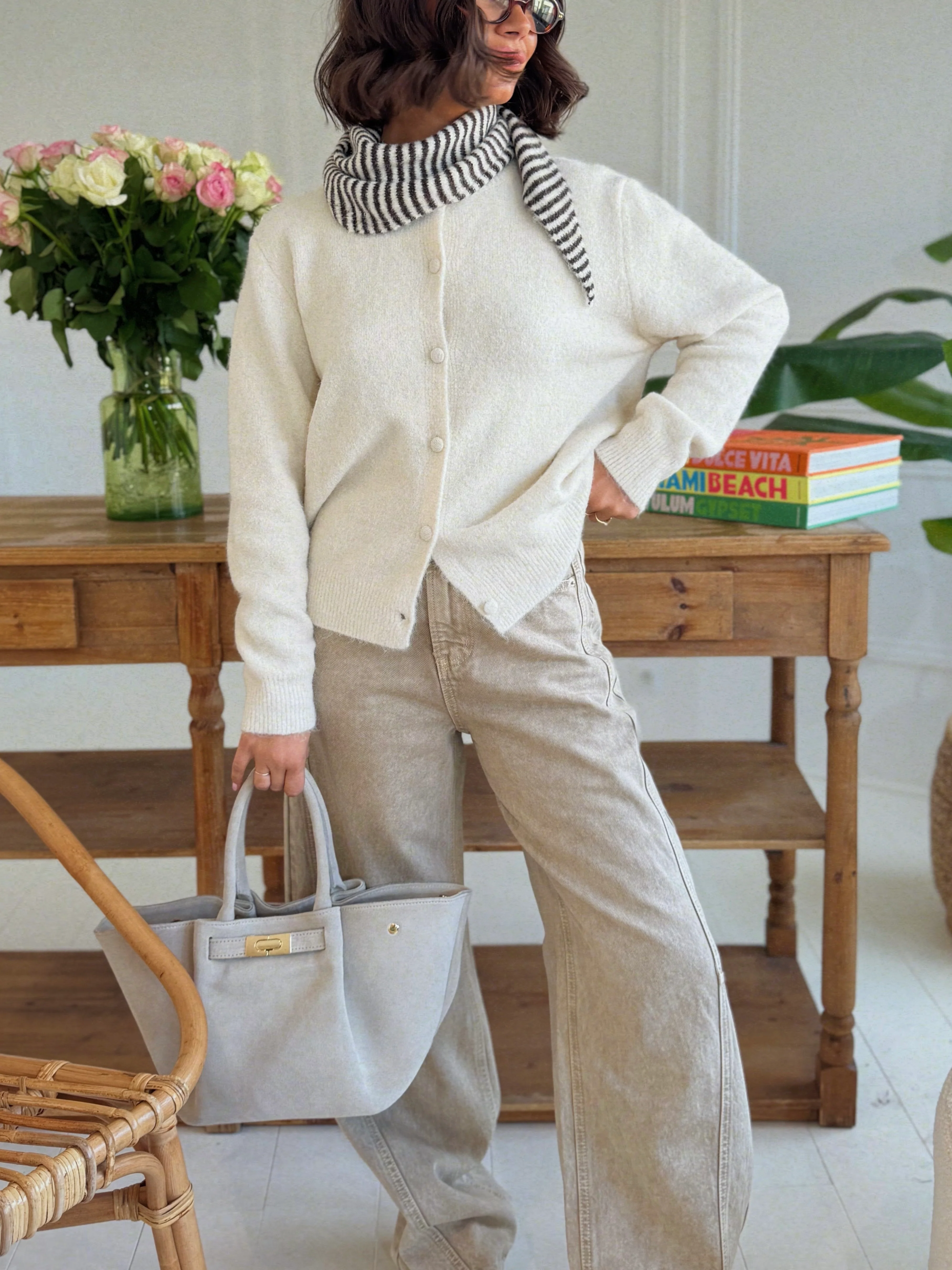 Gilet COSY beige