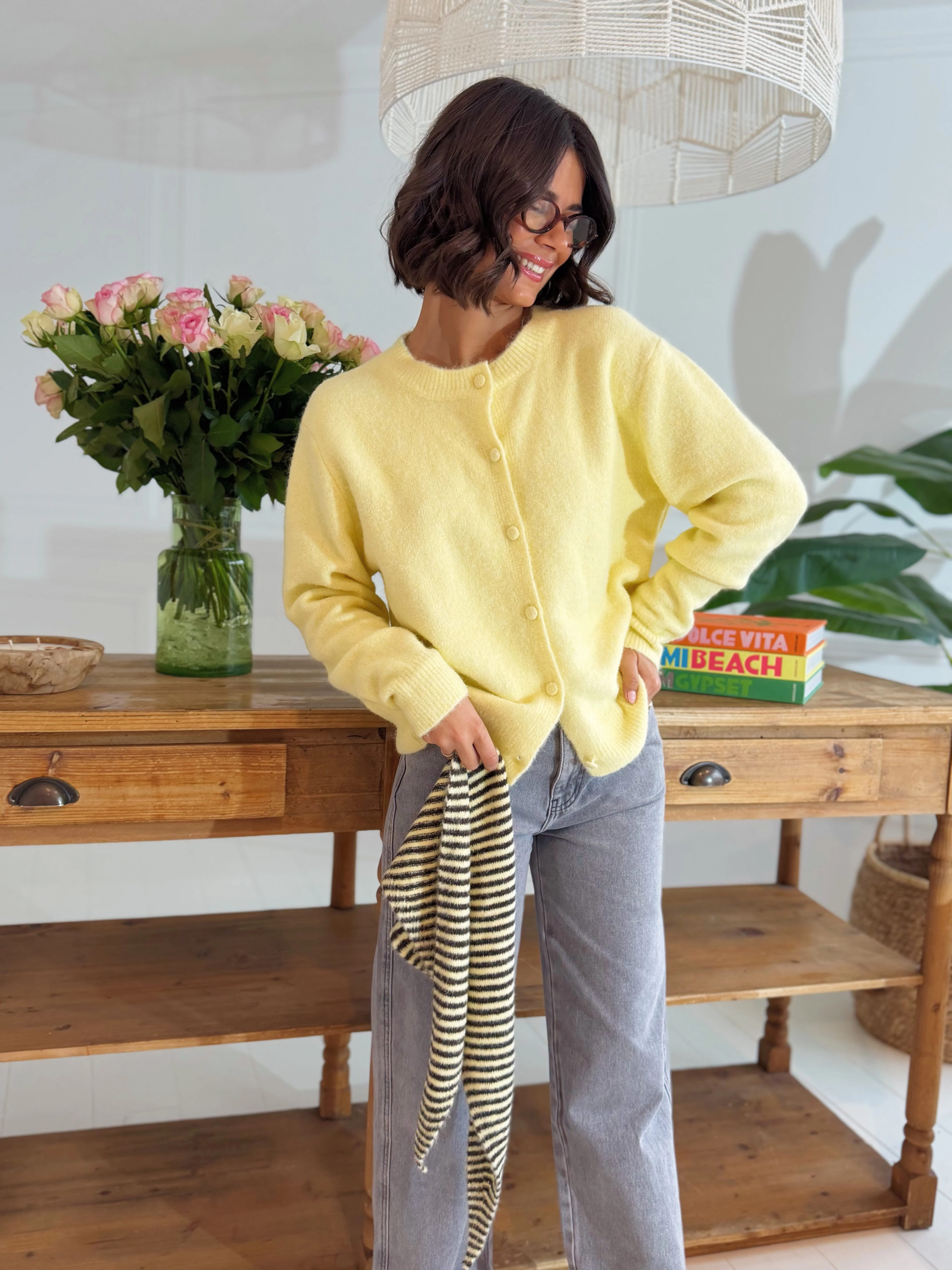 Gilet COSY jaune - Image 3
