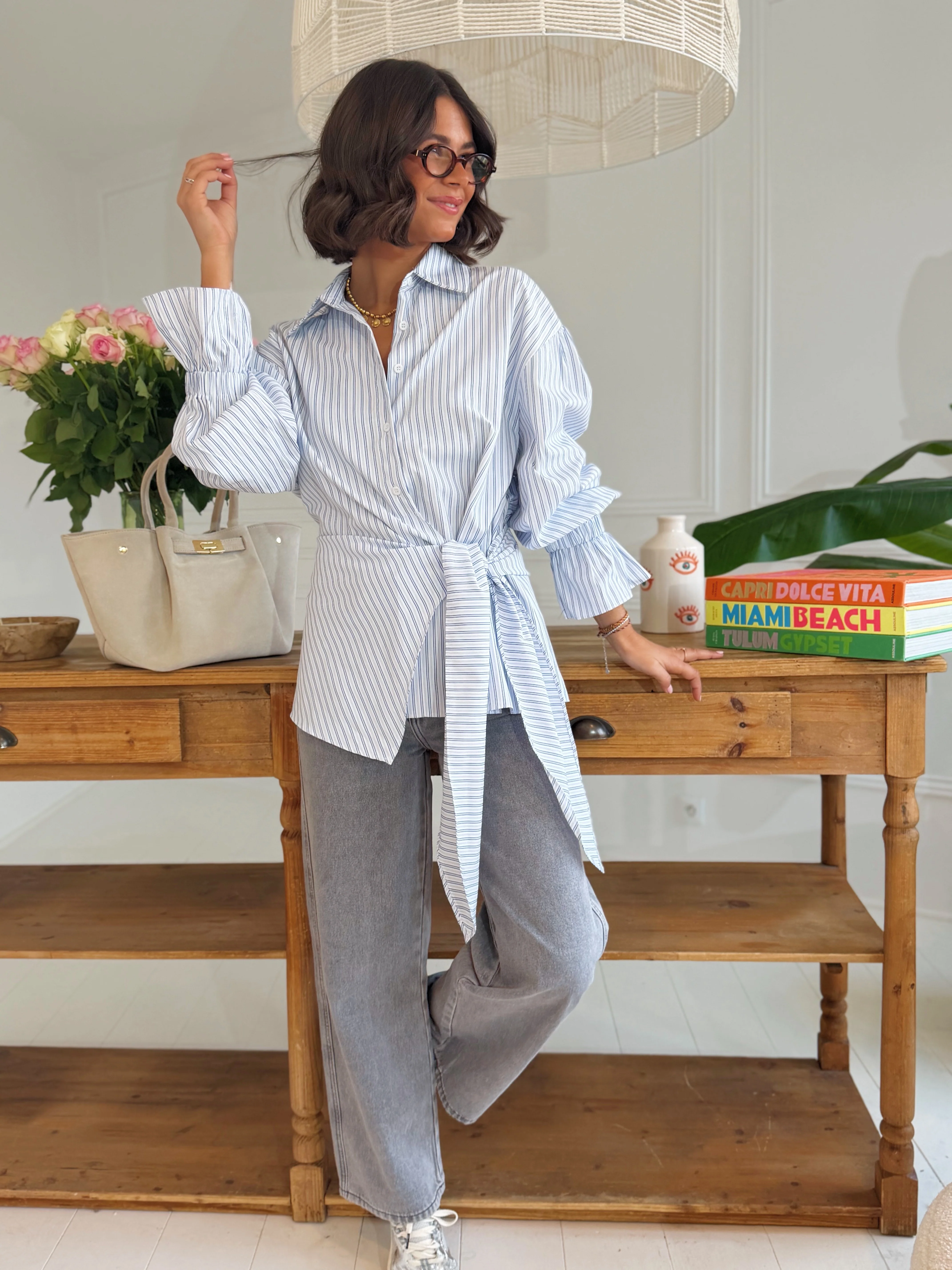 Jean MOM gris - Image 3