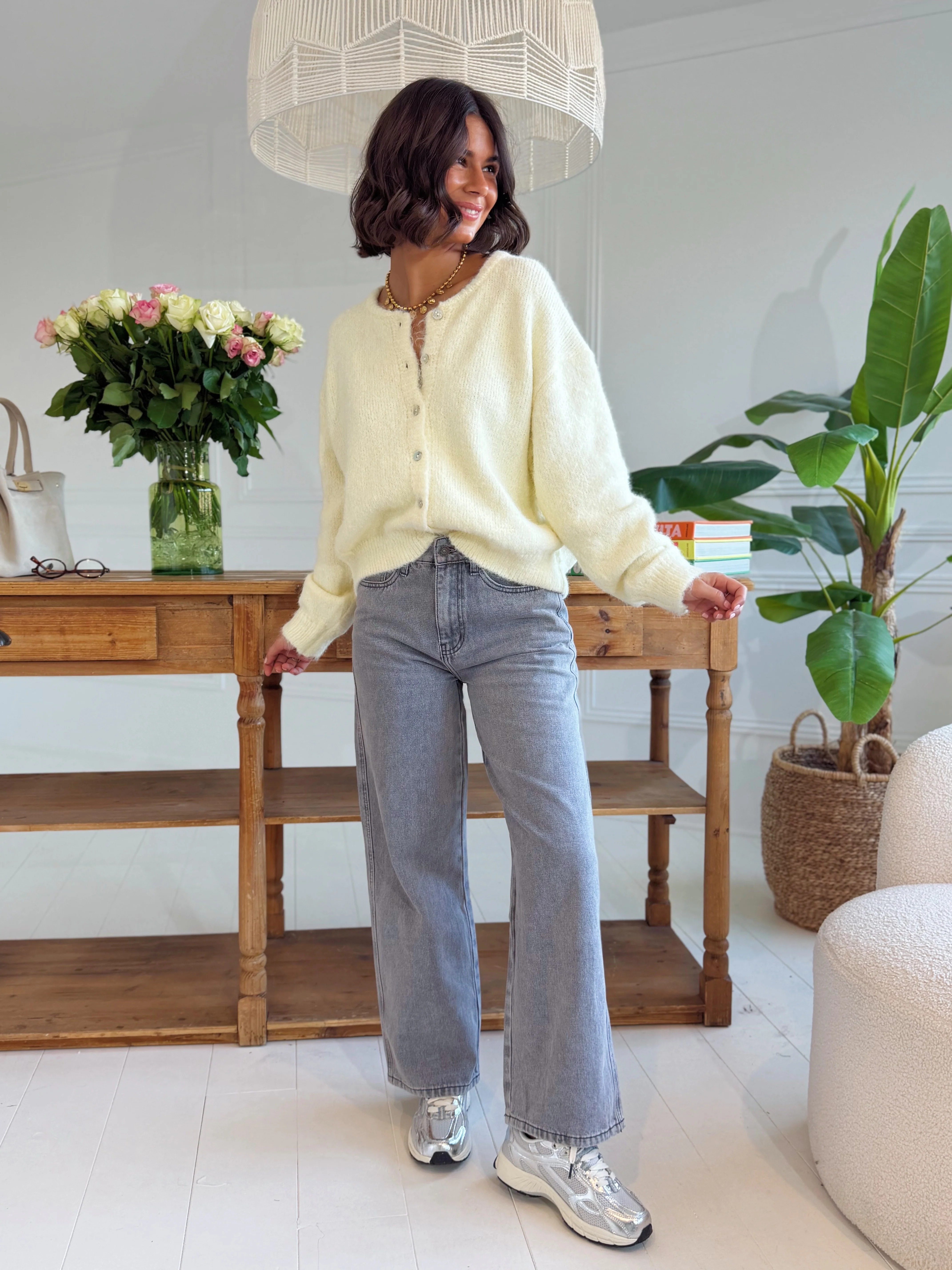 Jean MOM gris - Image 4