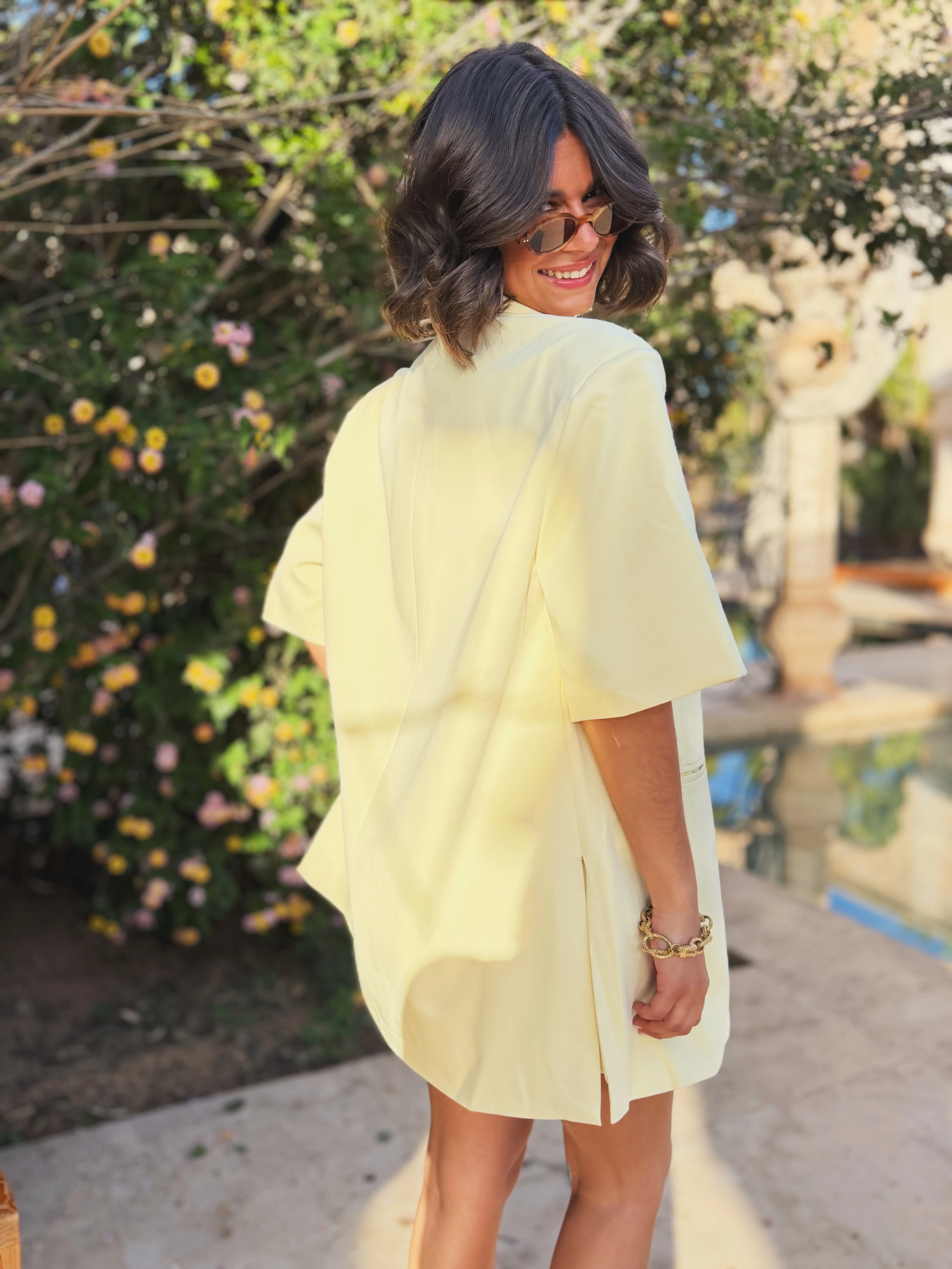 Jupe short jaune - Image 5