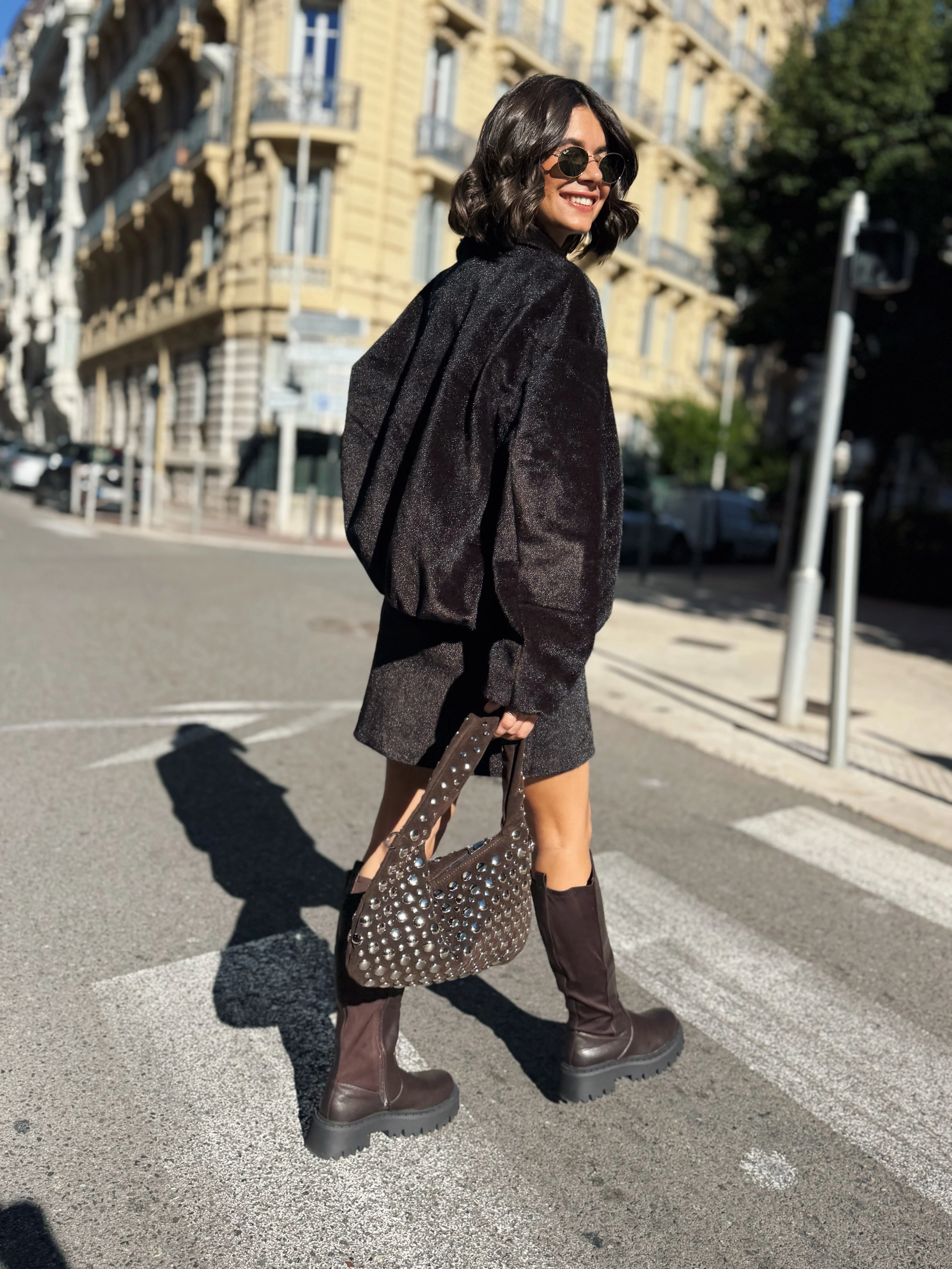 Jupe SOFIA marron - Image 4