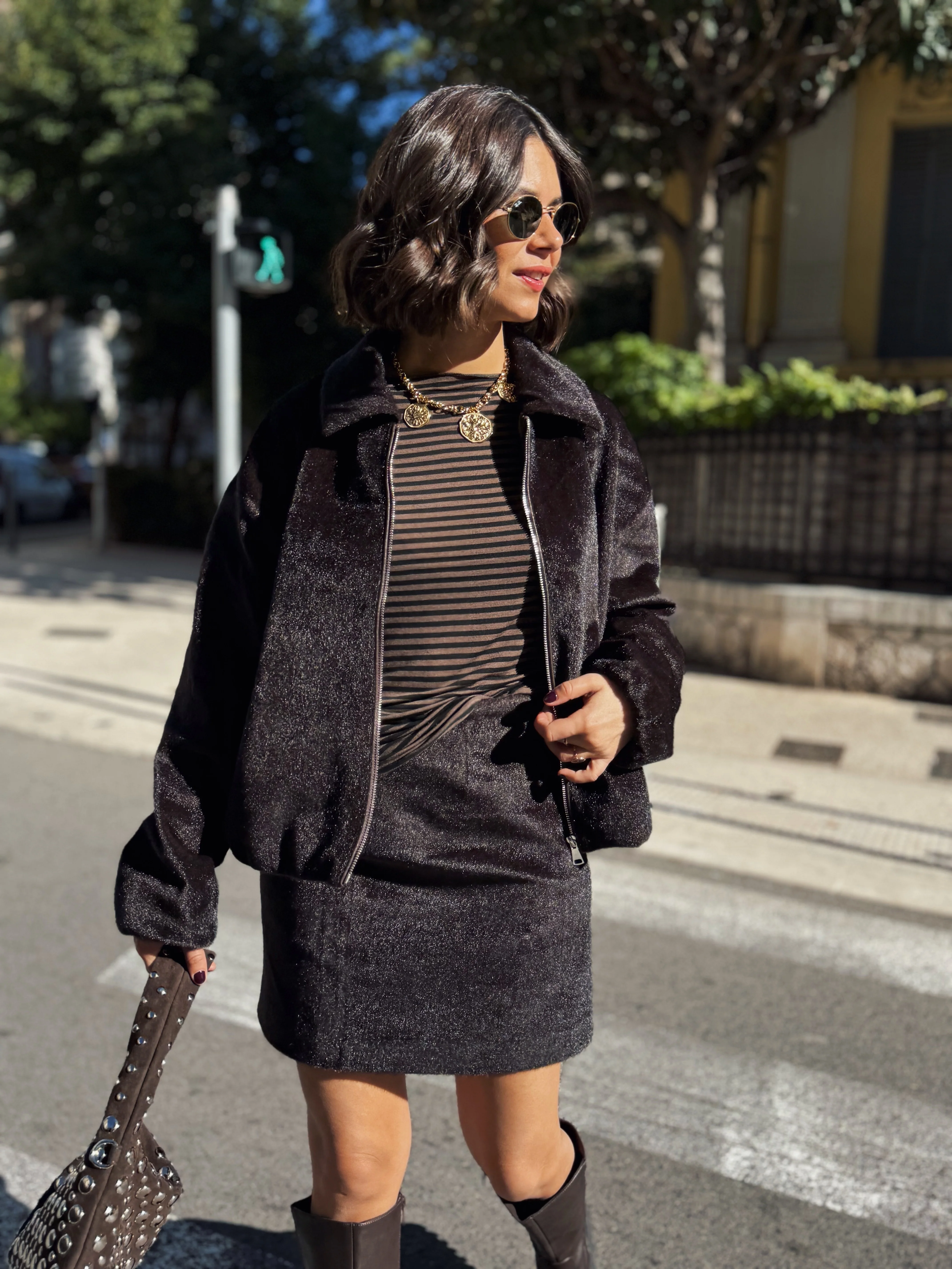 Jupe SOFIA marron - Image 7
