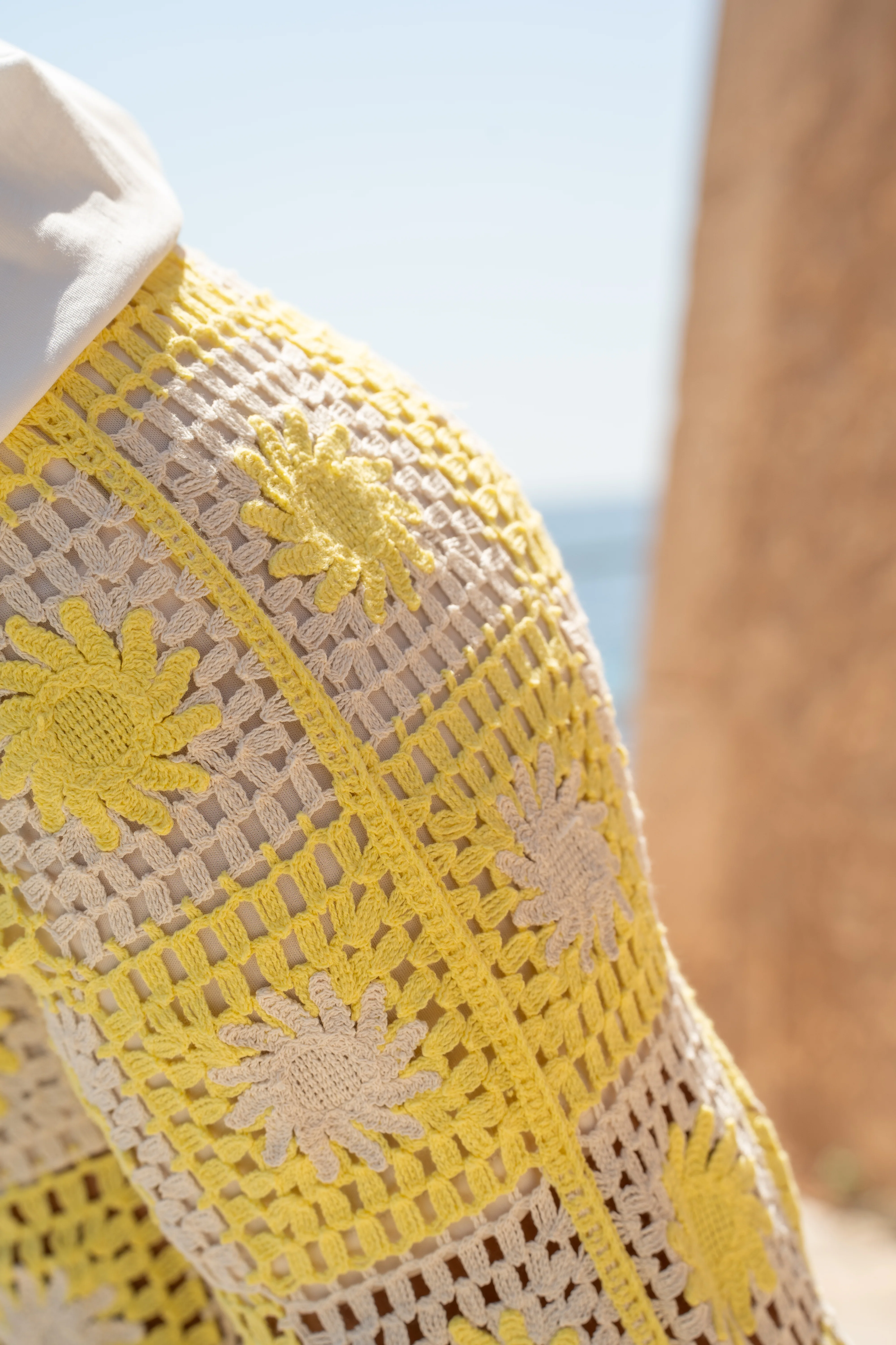 Pantalon CROCHET jaune - Image 4