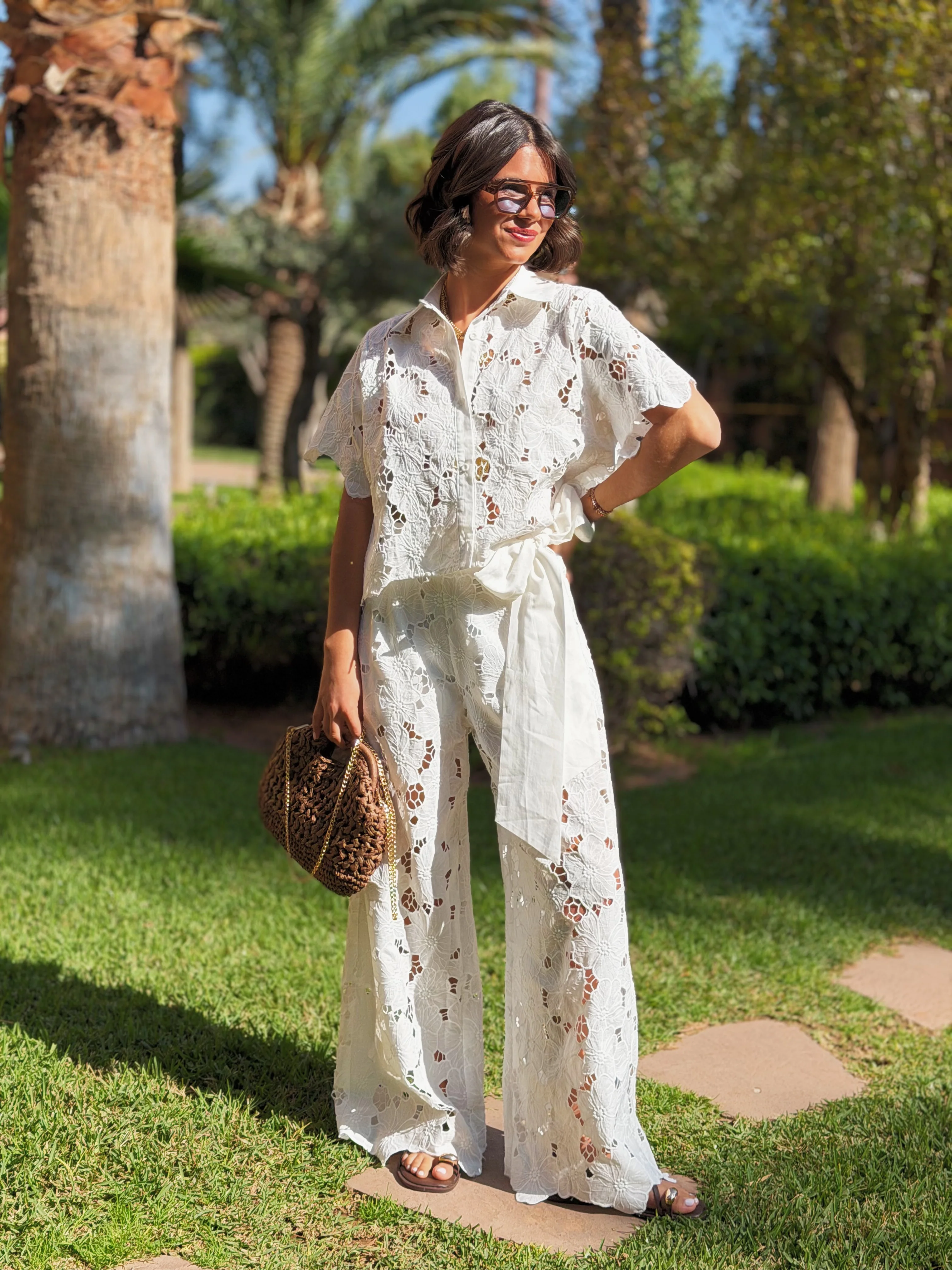 Chemise broderie FLEUR - Image 2