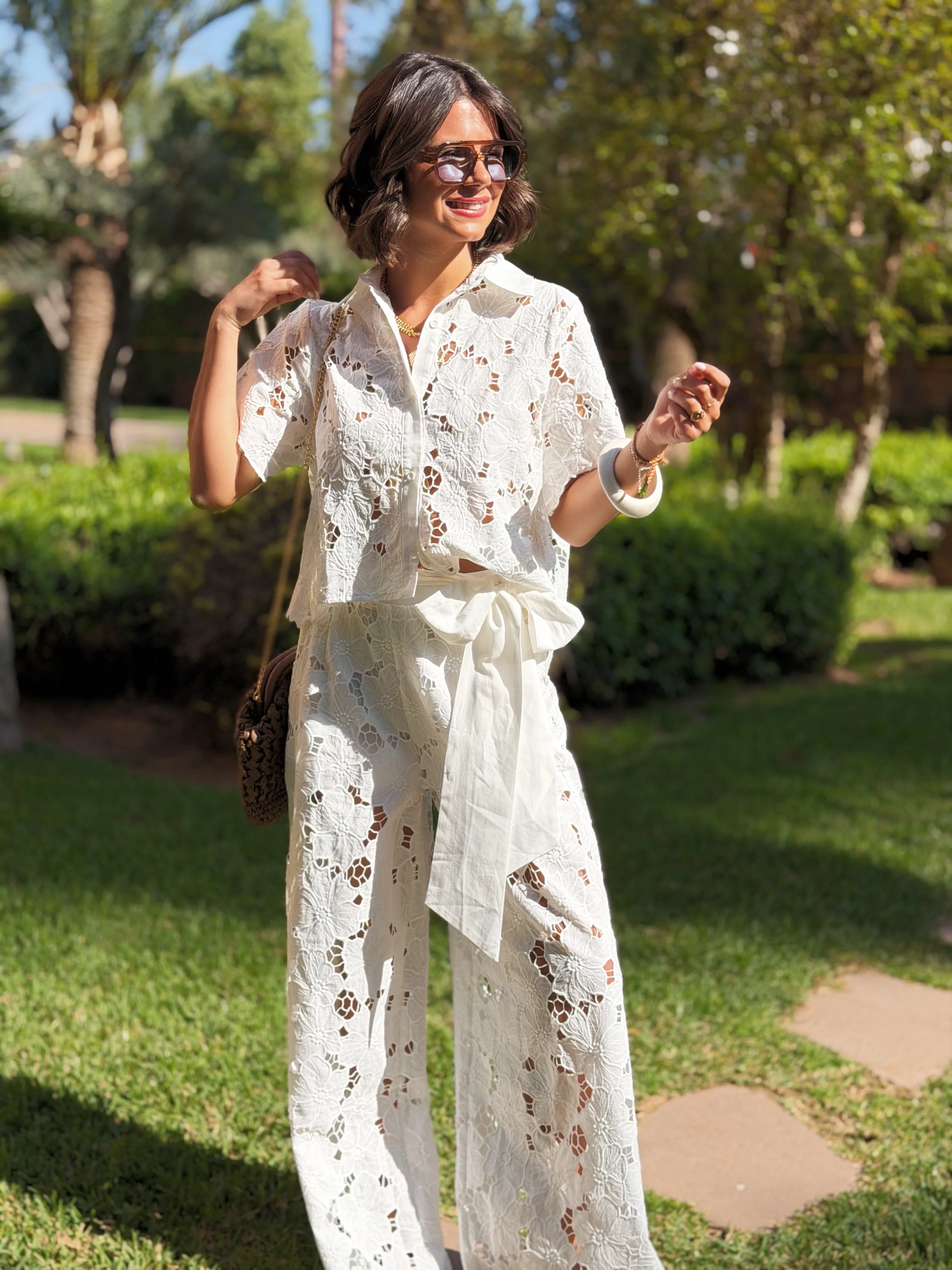 Chemise broderie FLEUR - Image 6