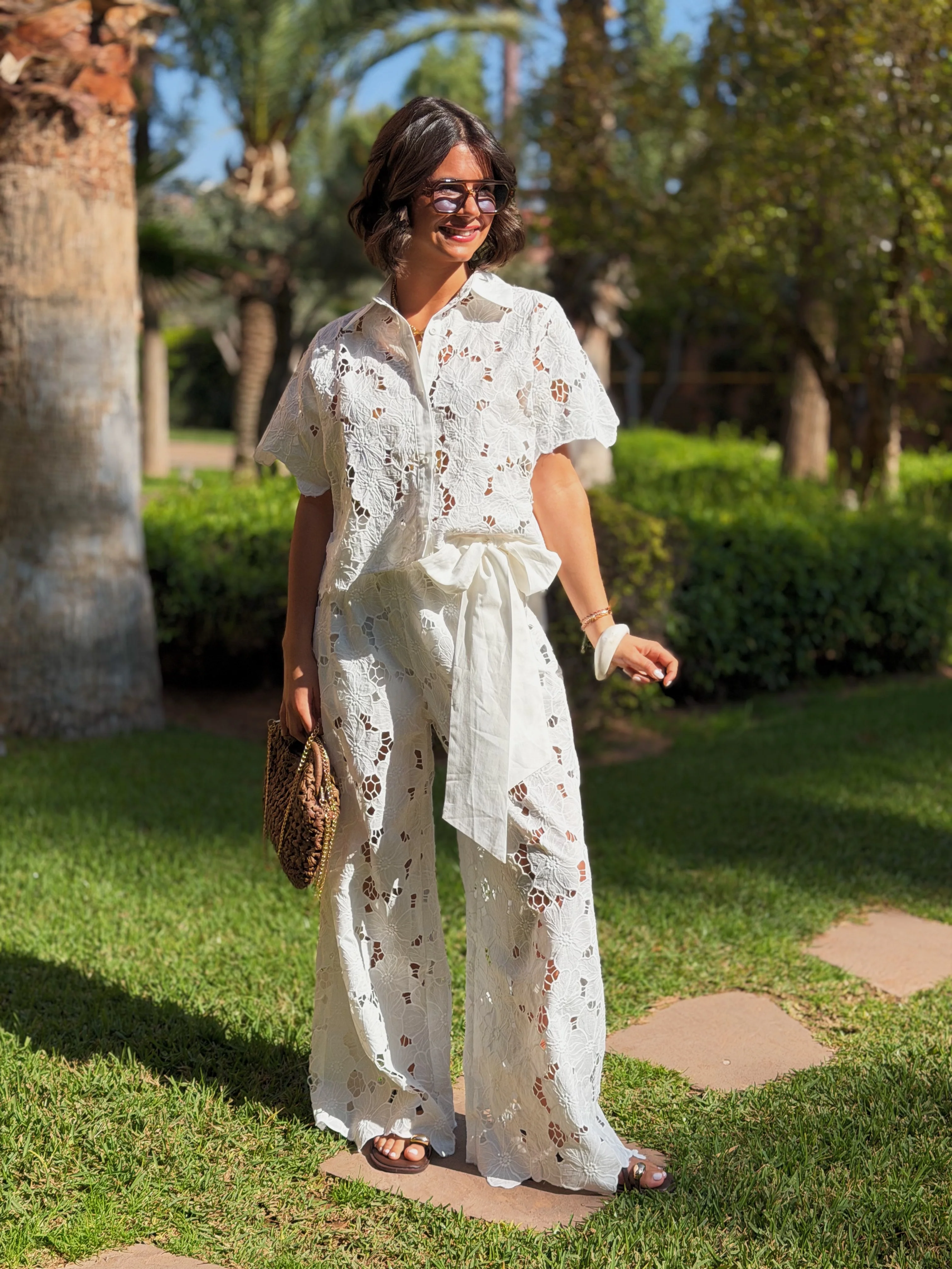 Chemise broderie FLEUR - Image 4