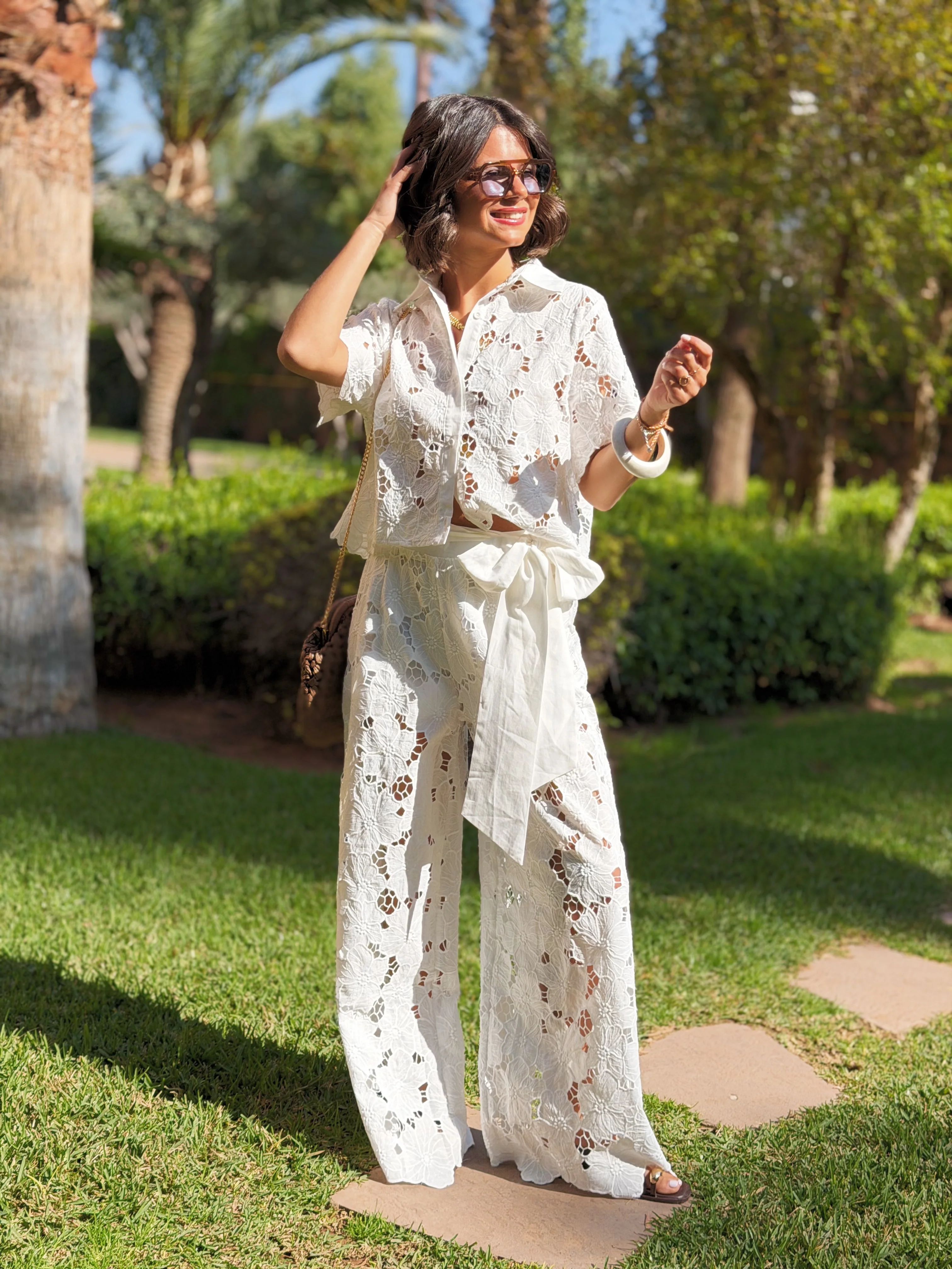 Chemise broderie FLEUR - Image 7