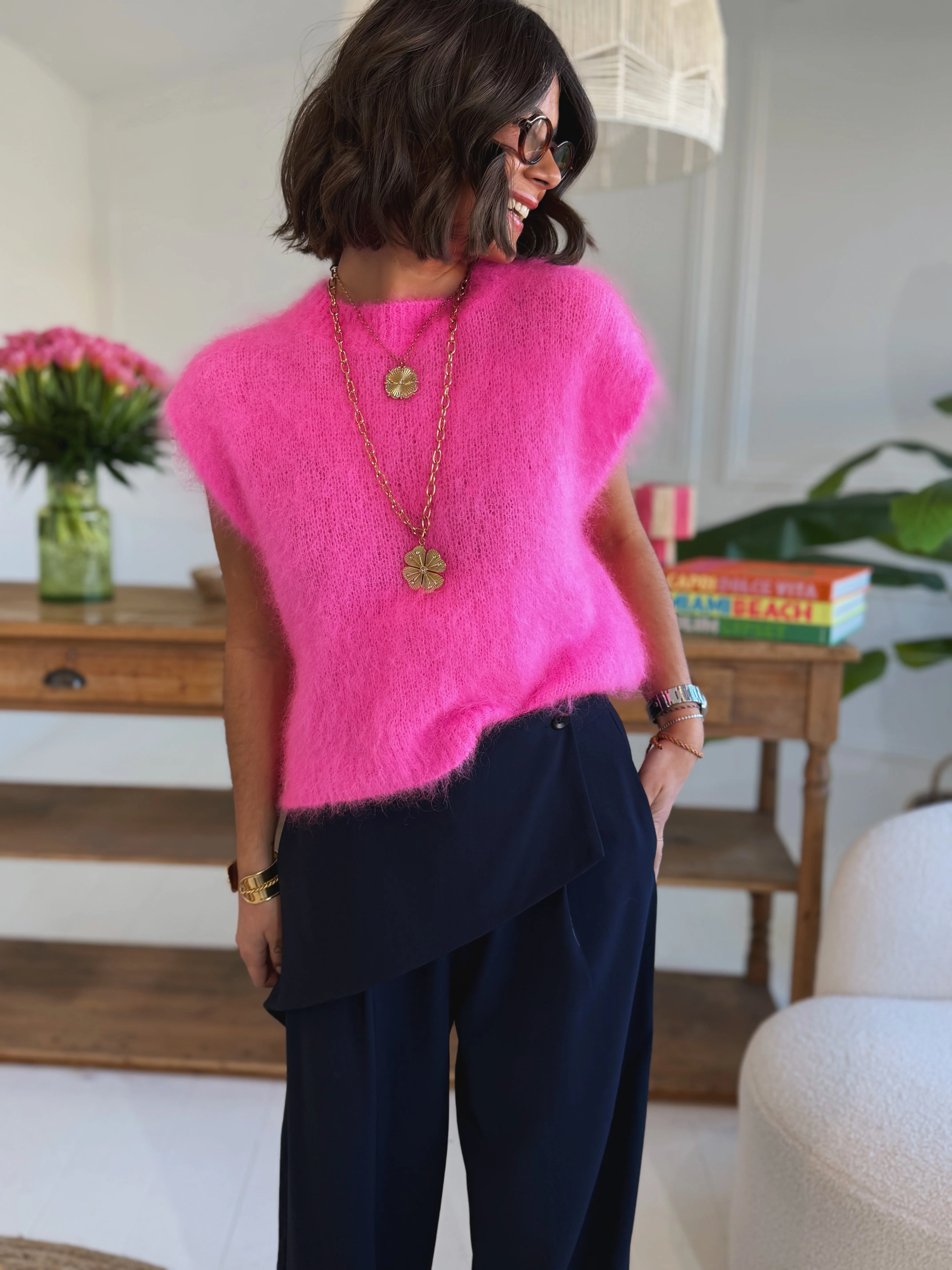 Pantalon MUSE bleu marine - Image 2