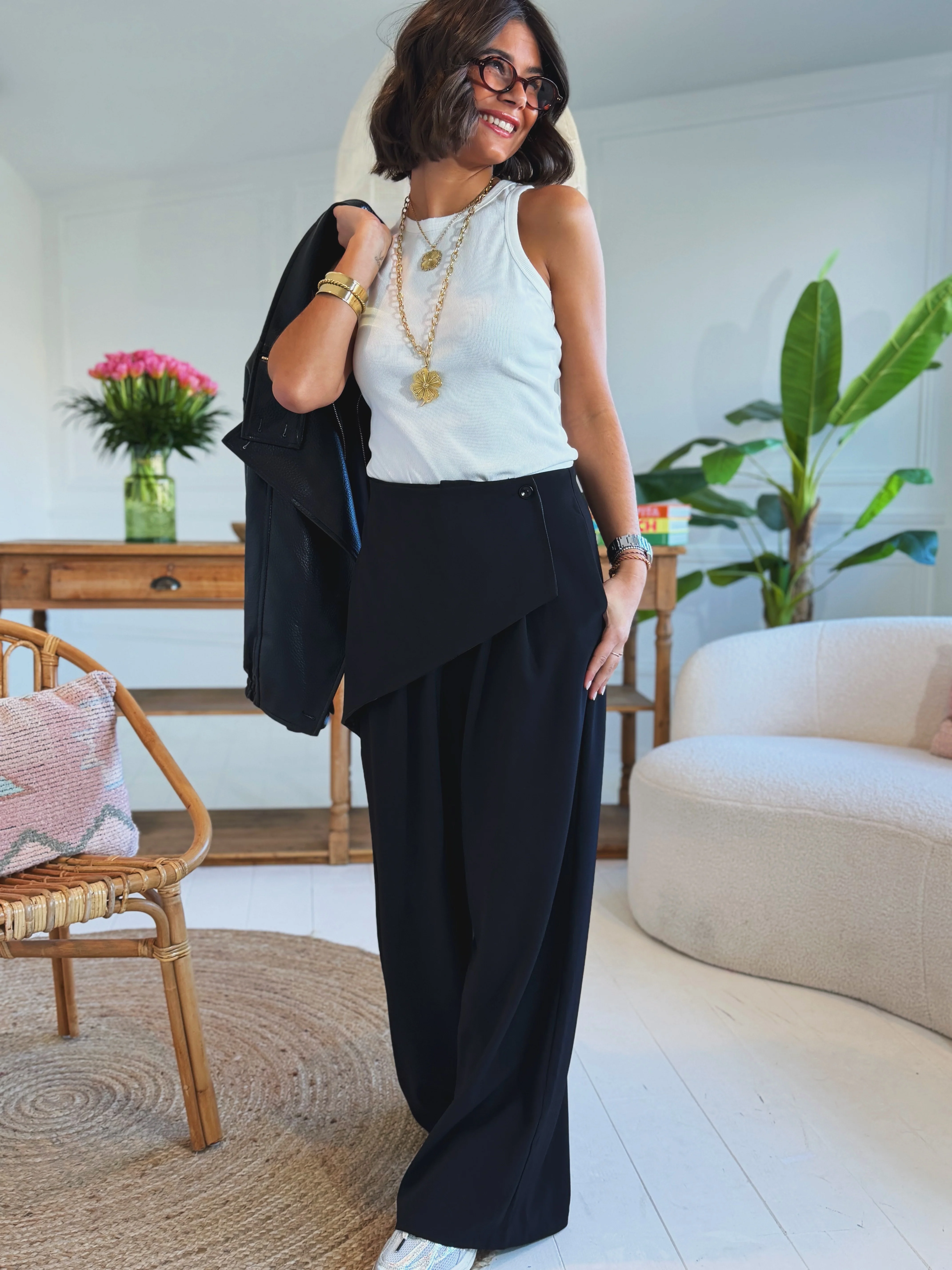Pantalon MUSE noir - Image 2