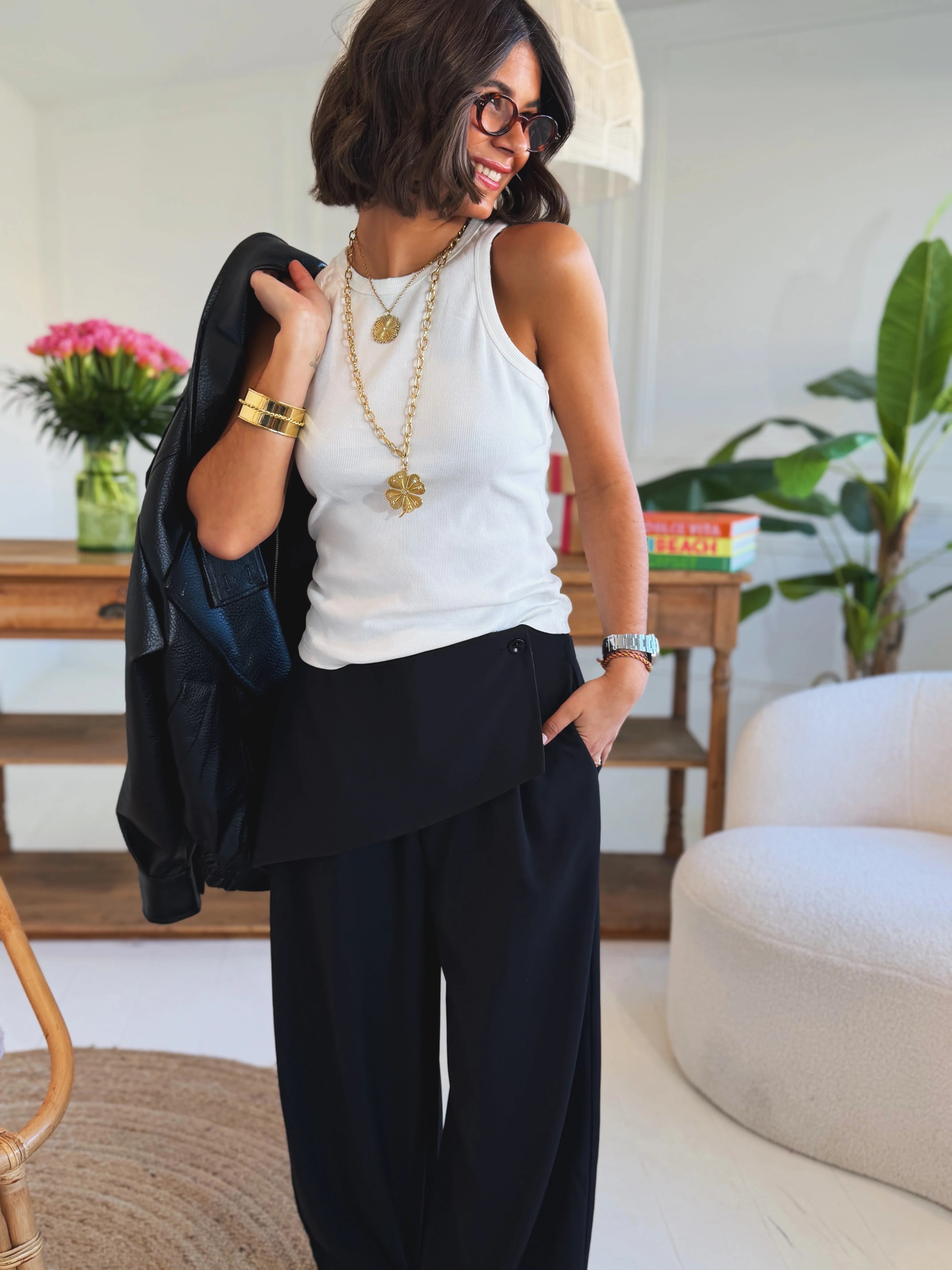 Pantalon MUSE noir - Image 3