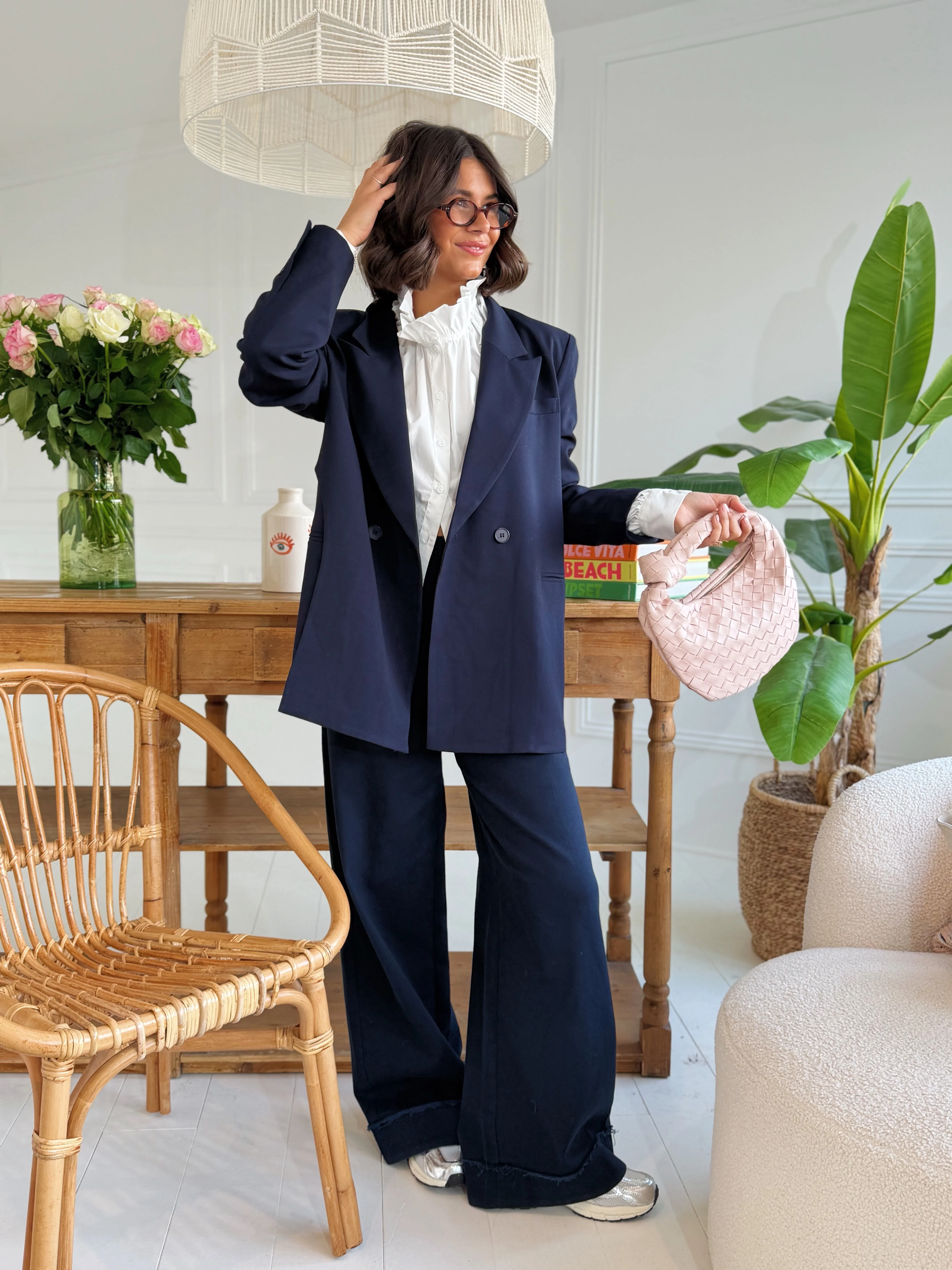 Pantalon NAVY marine - Image 3