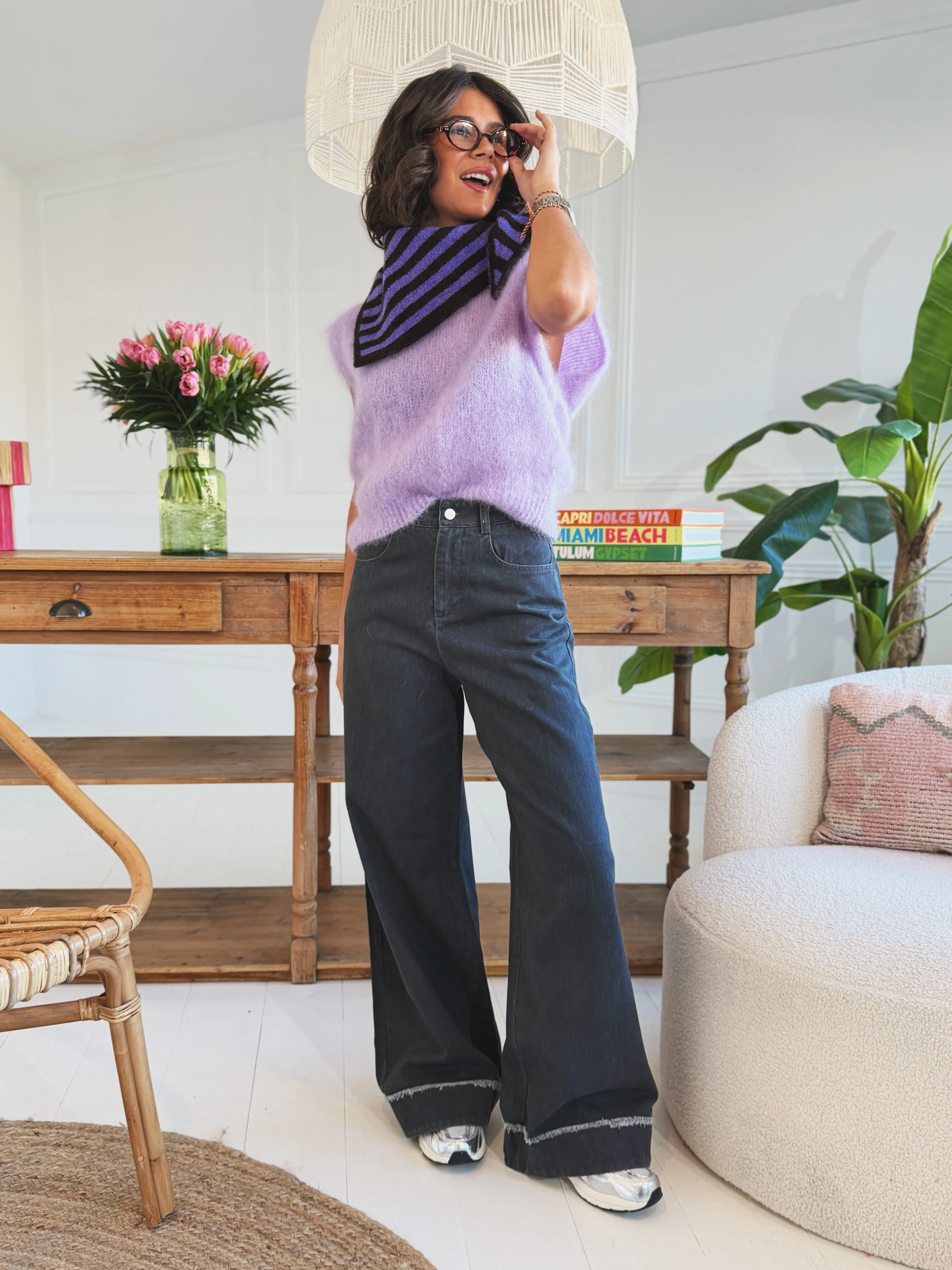 Pantalon NAVY gris anthracite - Image 3