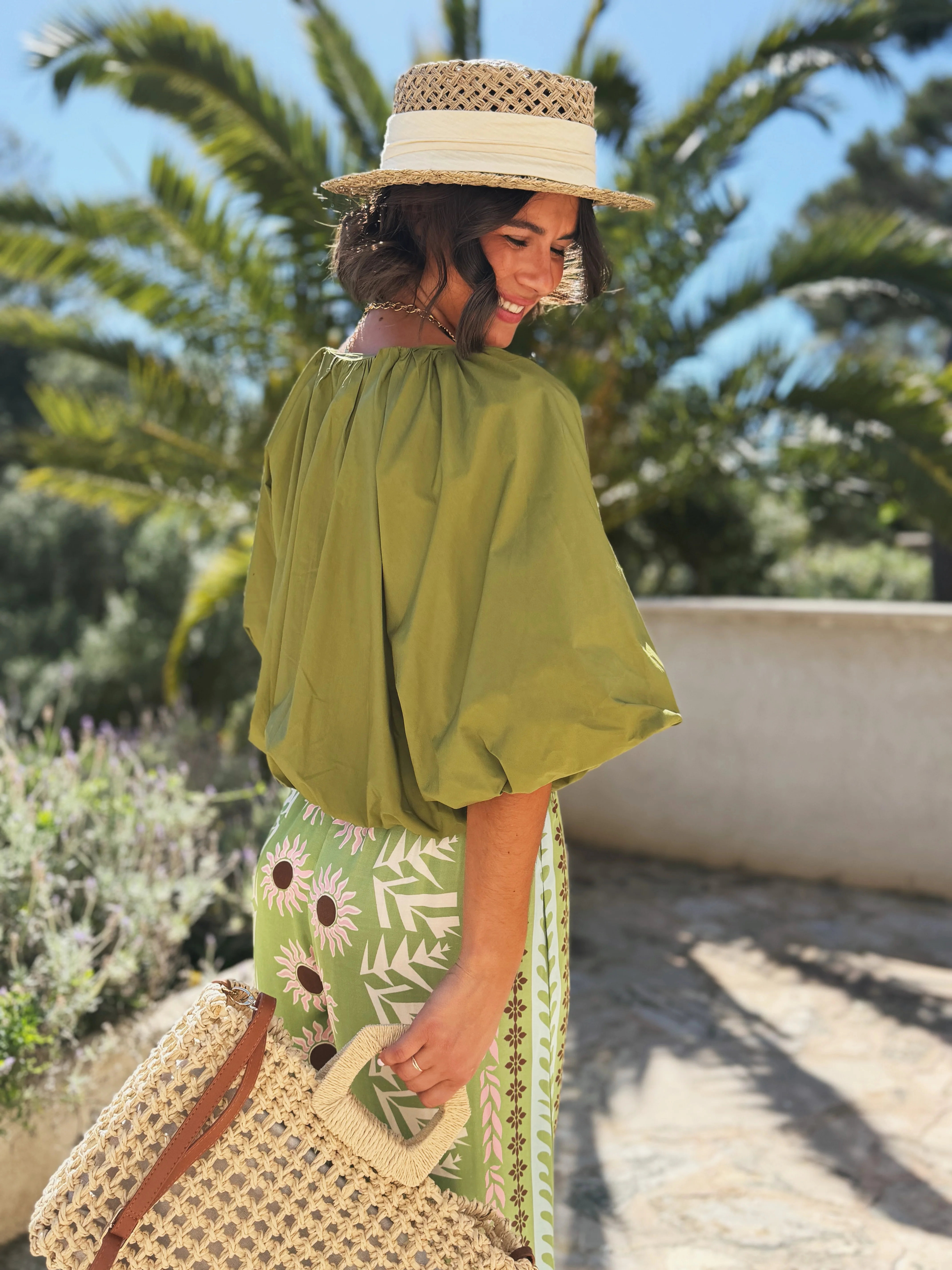 Pantalon SOLEIL vert - Image 5
