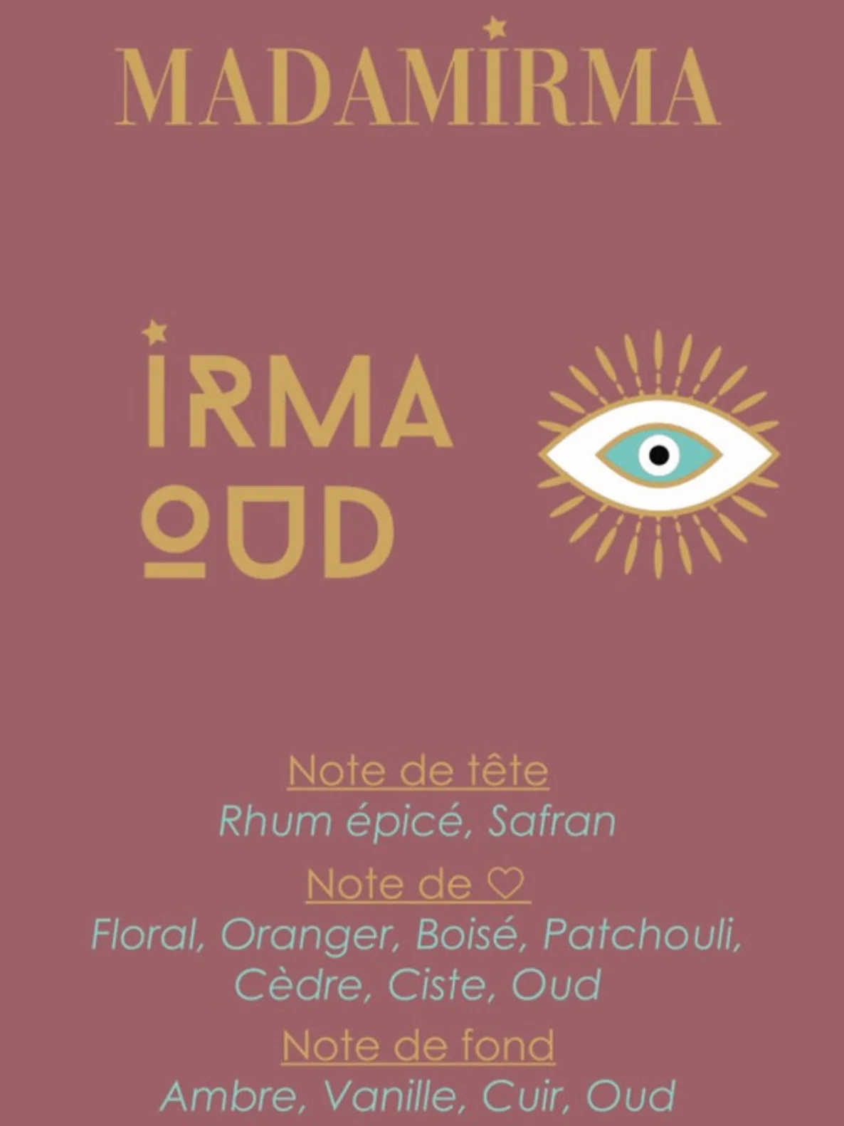 Parfum IRMA OUD 30ml madamirma - Image 3