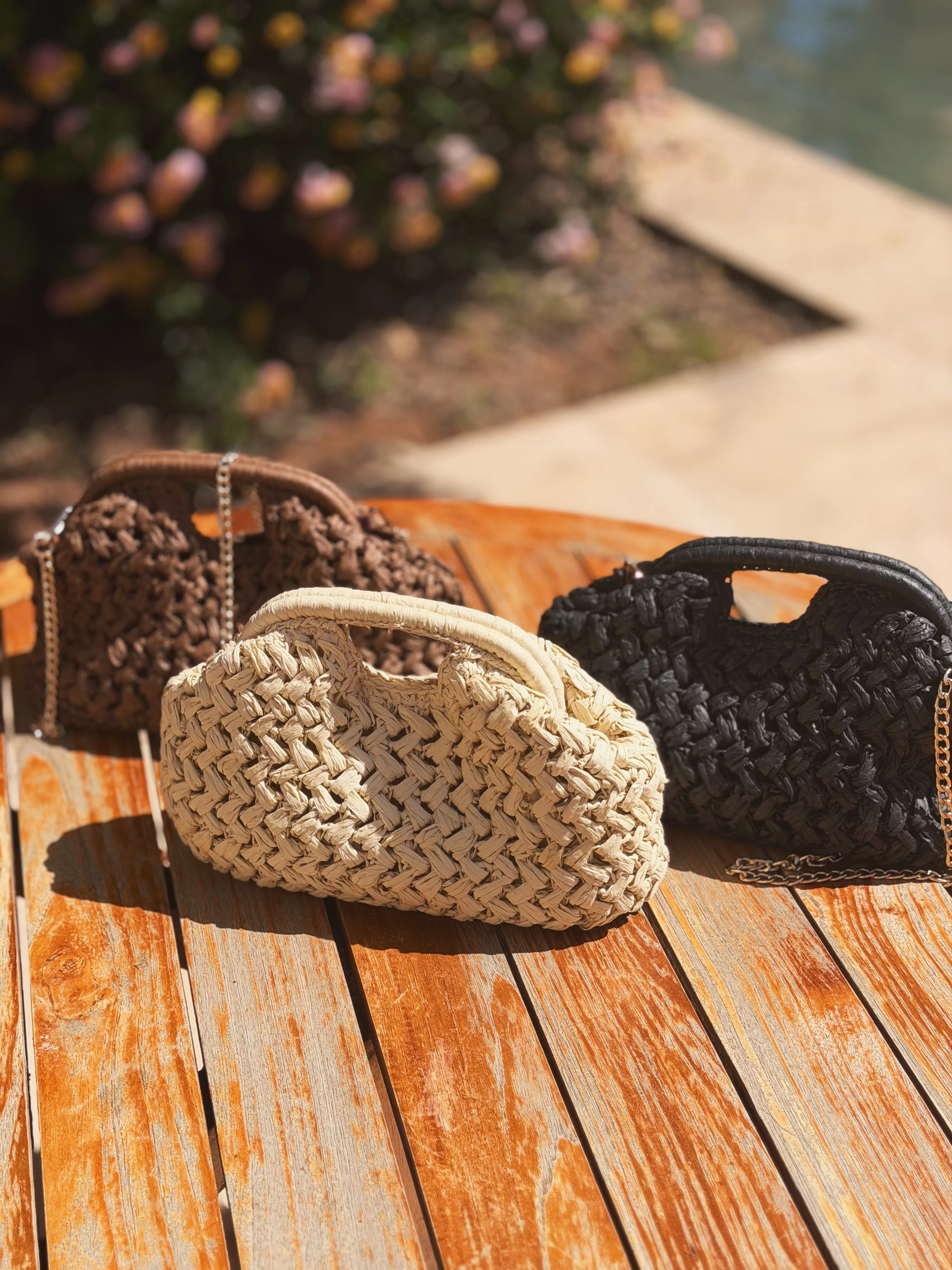 Pochette RAPHIA noir - Image 2