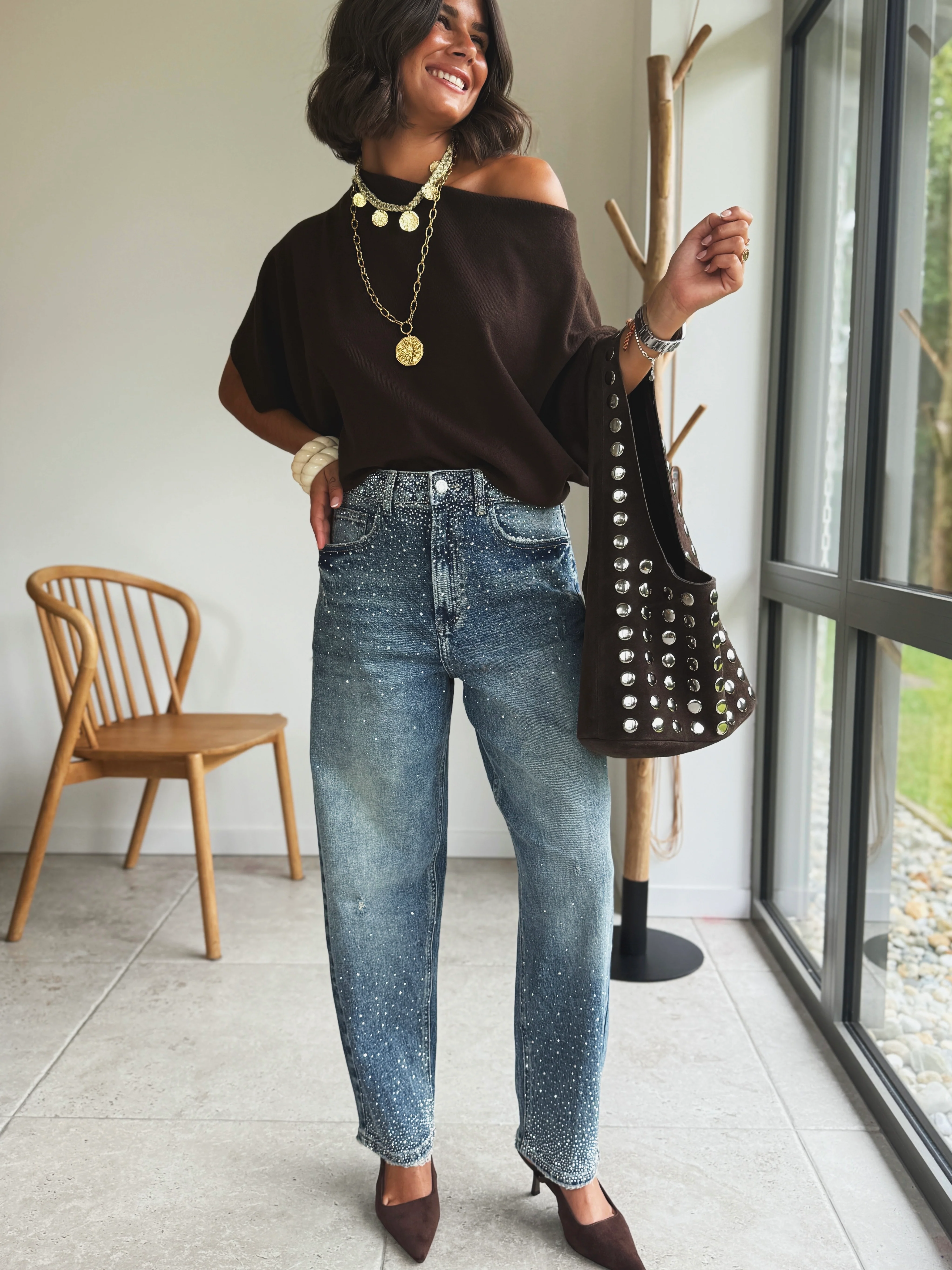 Pull  ANNA chocolat - Image 2