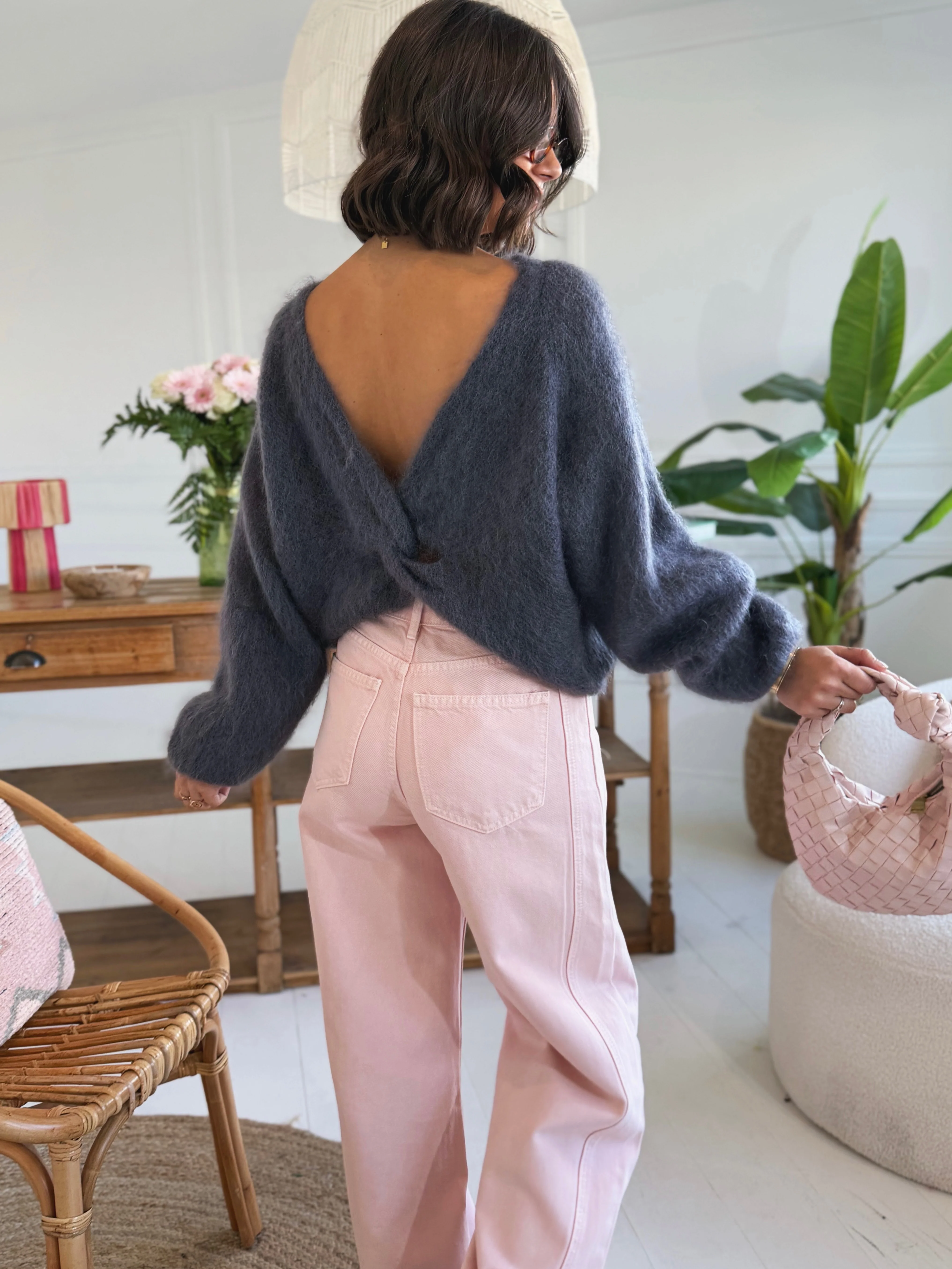 Pull CAMILLE gris