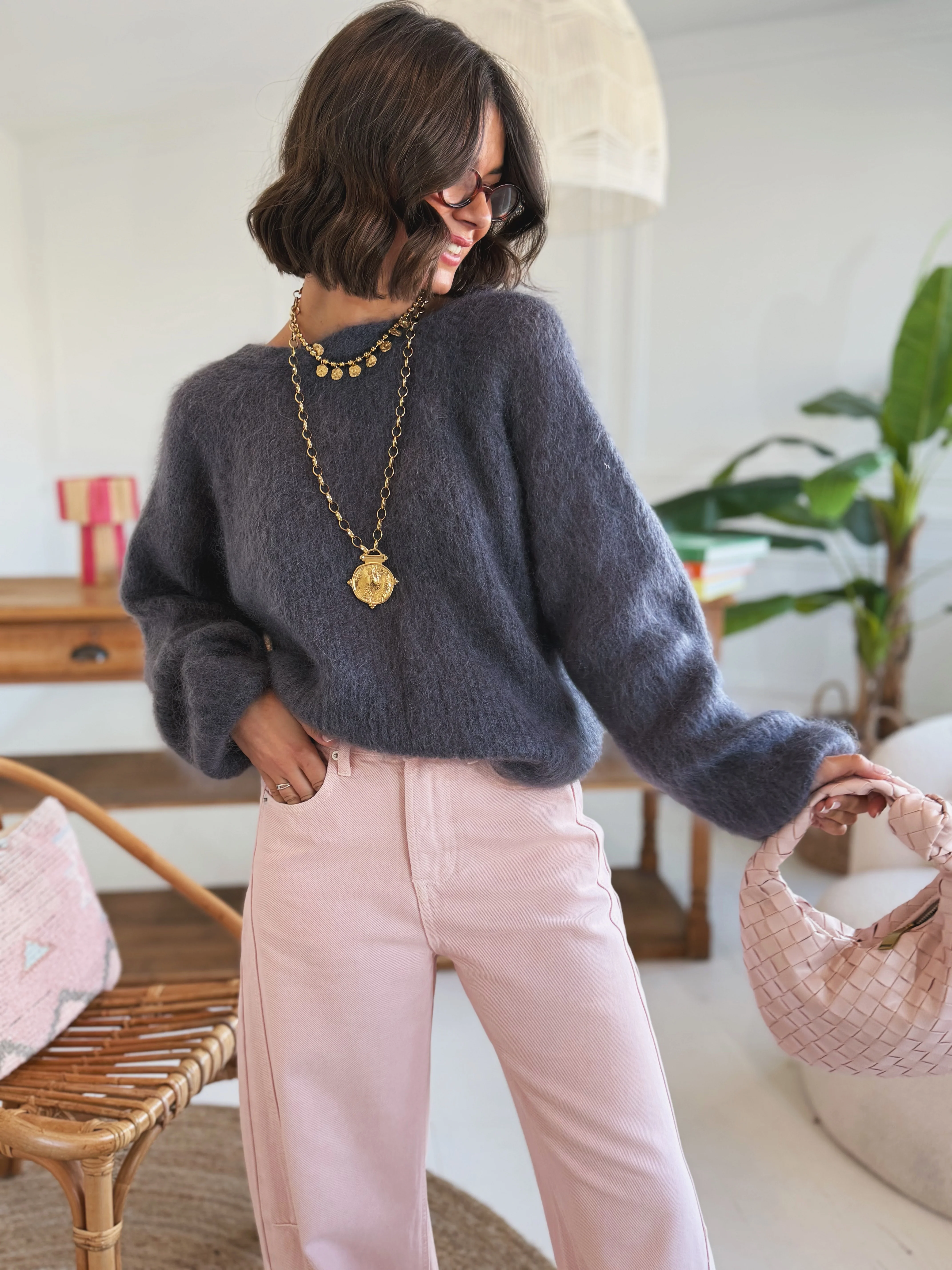 Pull CAMILLE gris - Image 2