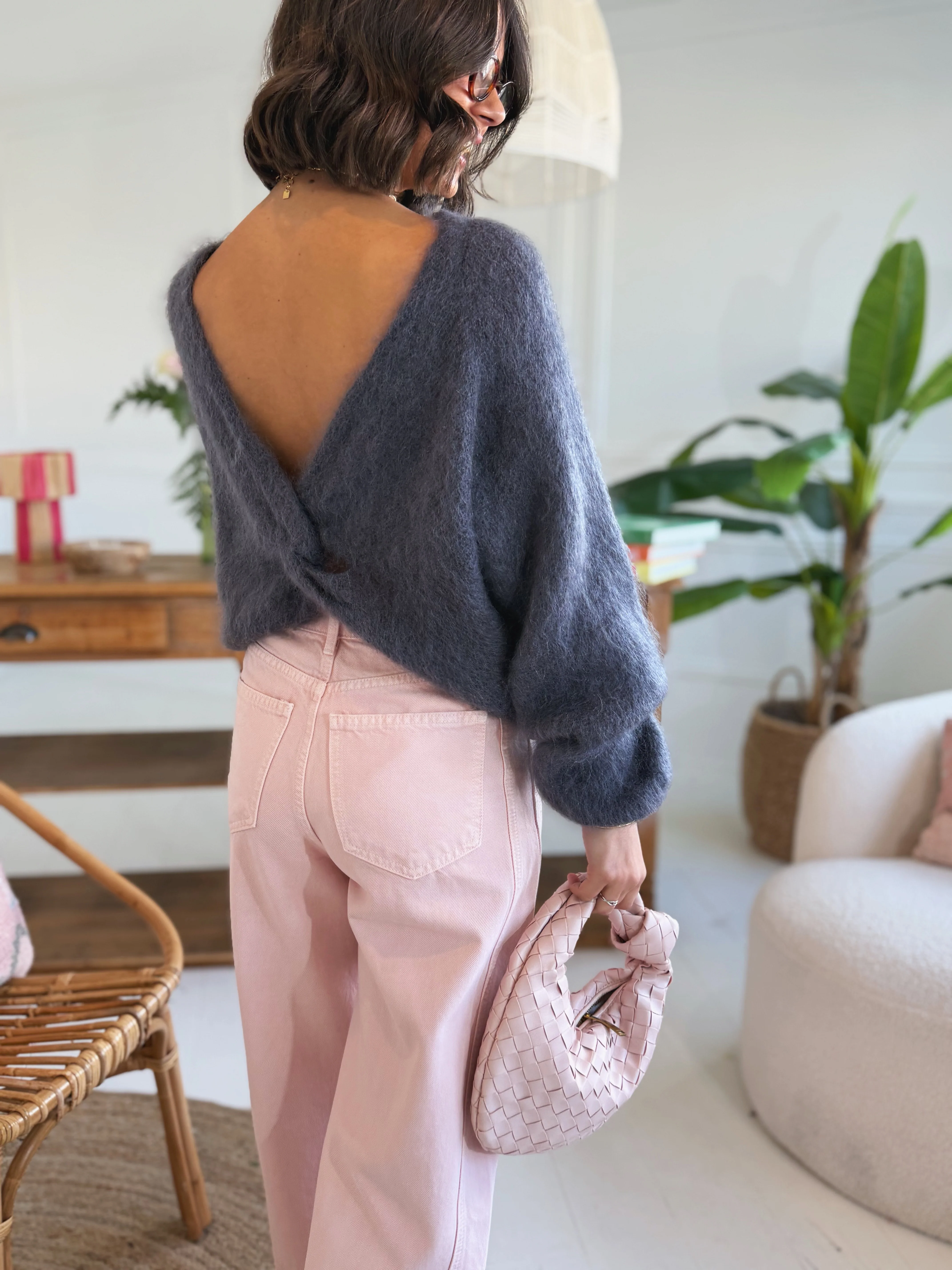 Pull CAMILLE gris - Image 3