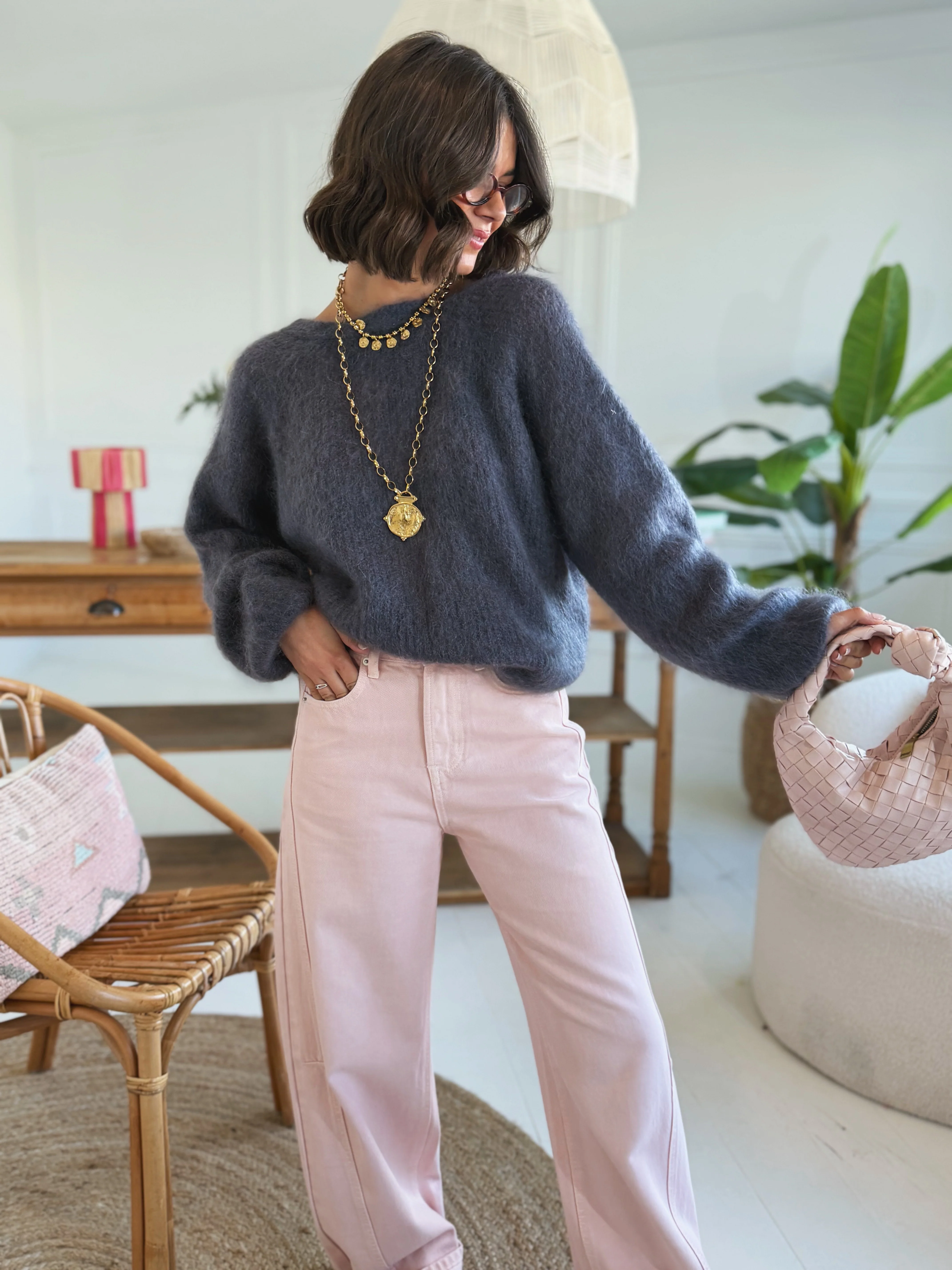 Pull CAMILLE gris - Image 4