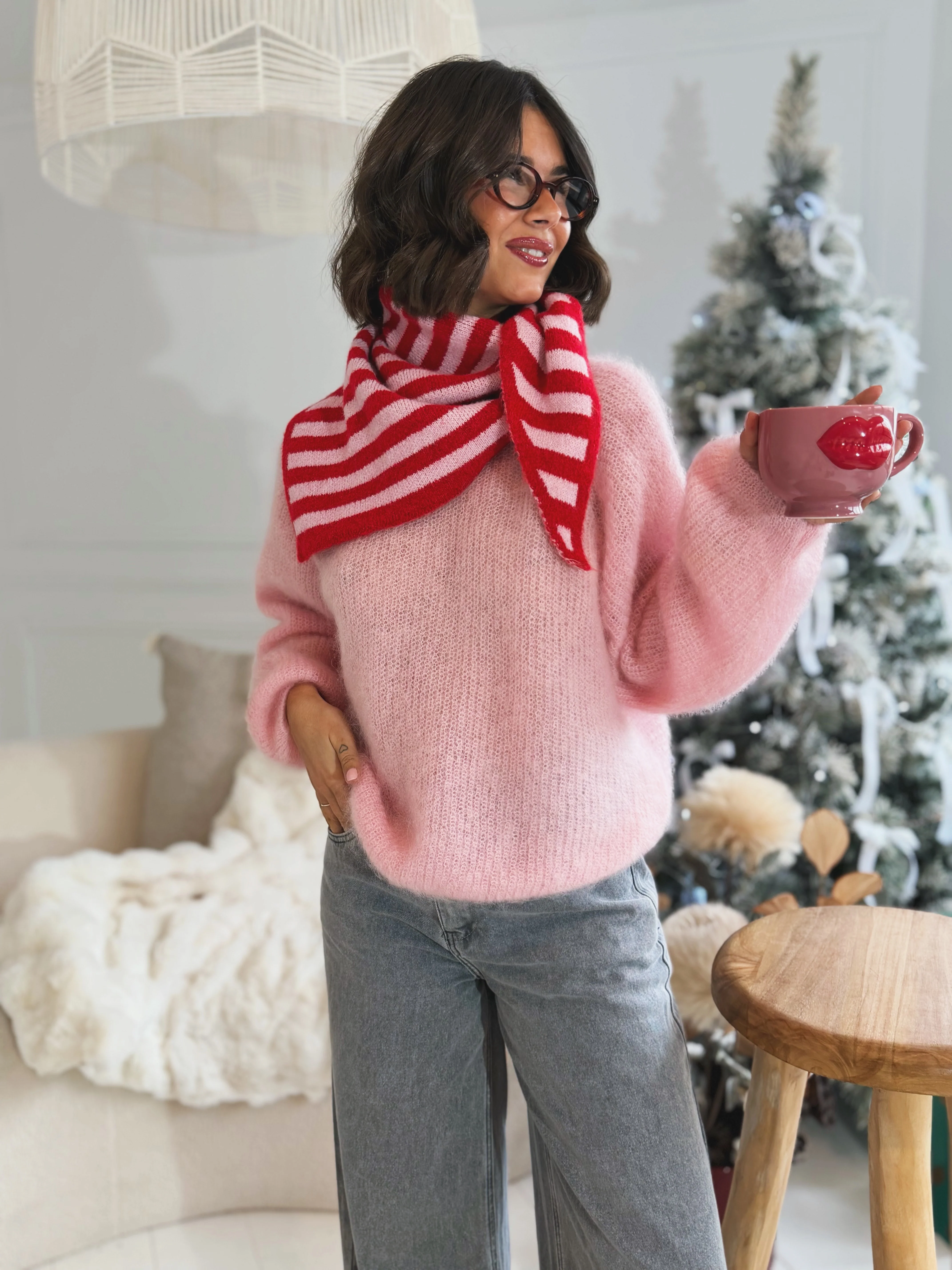 Pull CAMILLE rose - Image 2