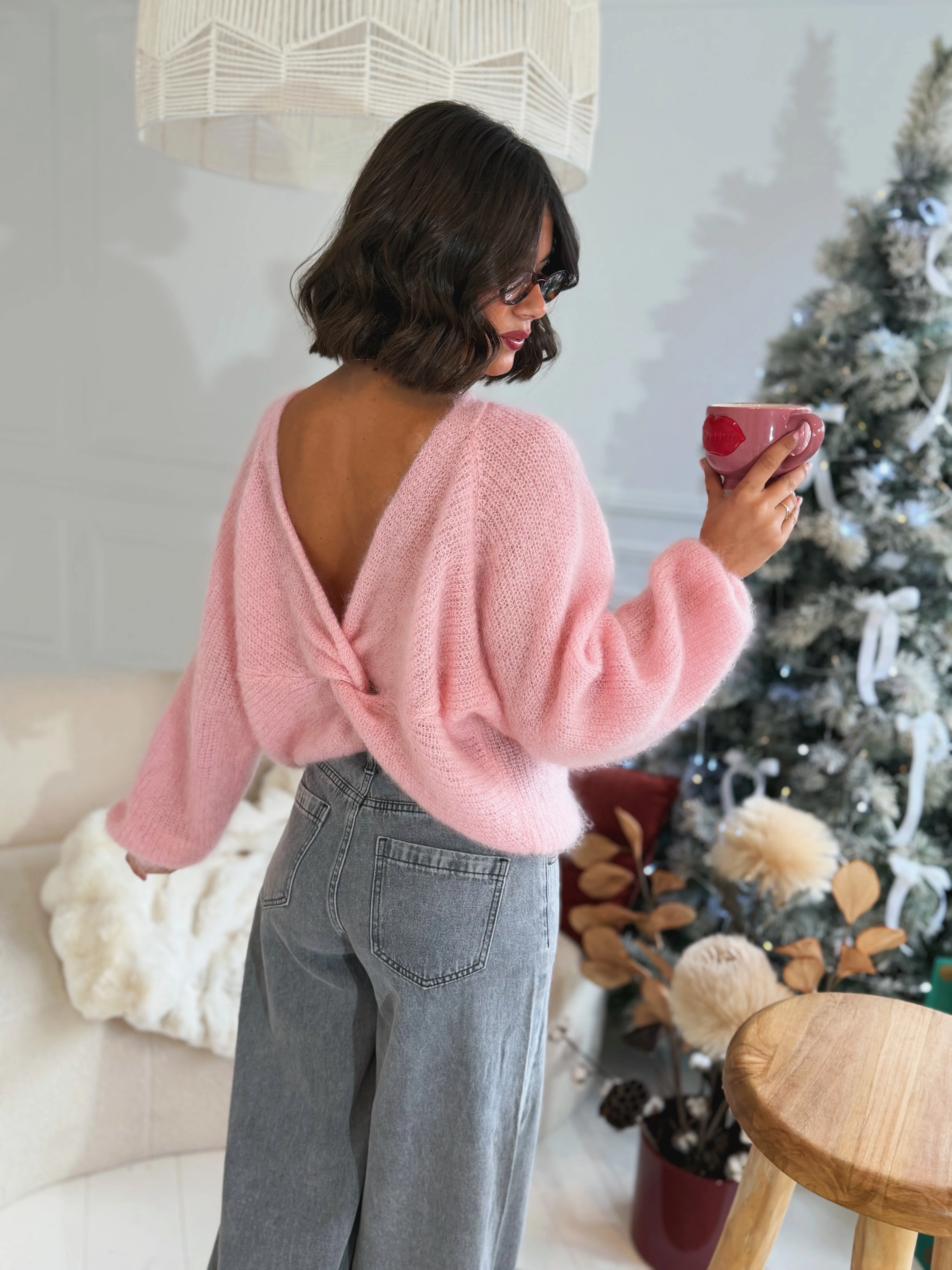 Pull CAMILLE rose - Image 4
