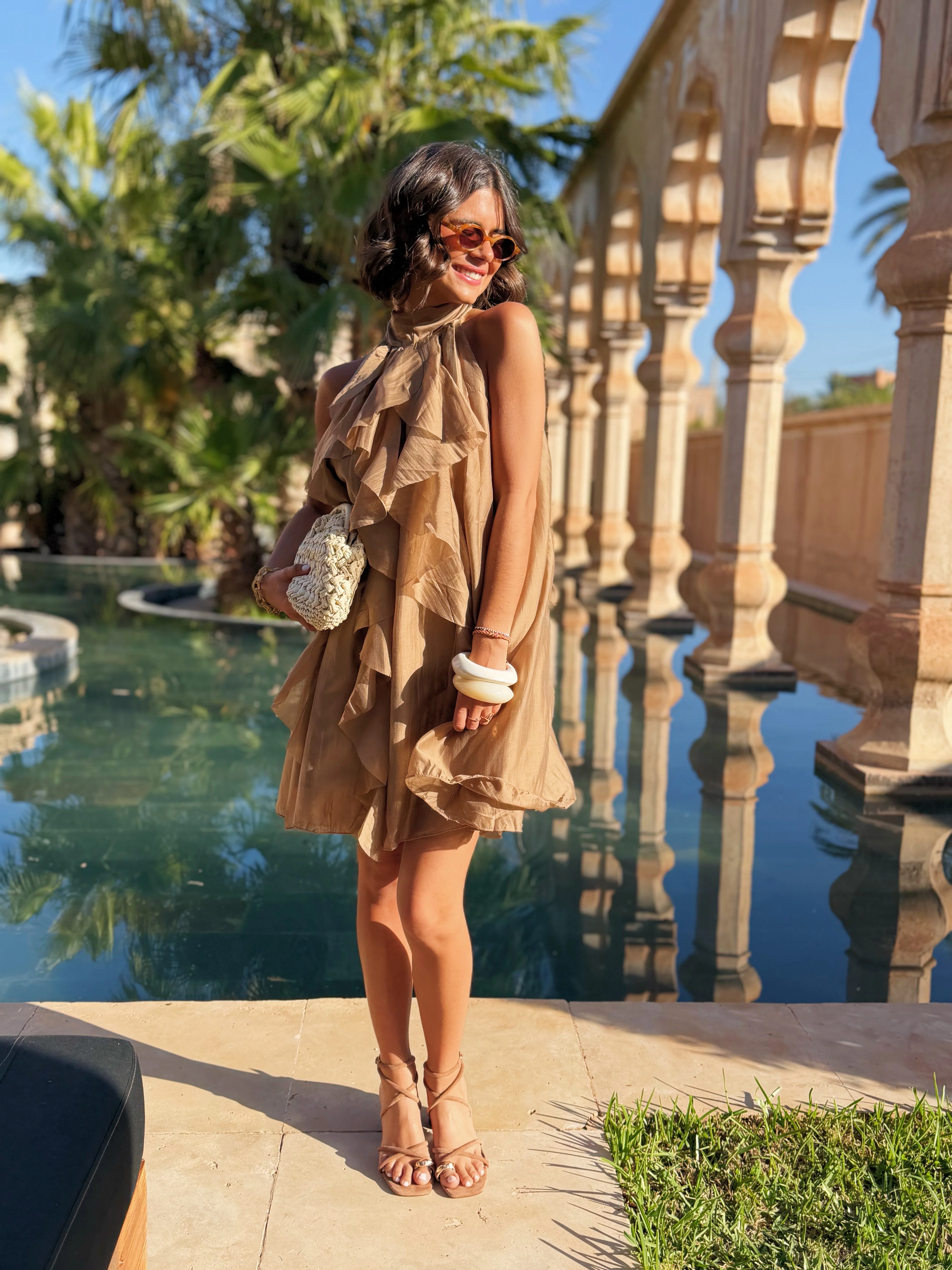 Robe DOHA camel - Image 3